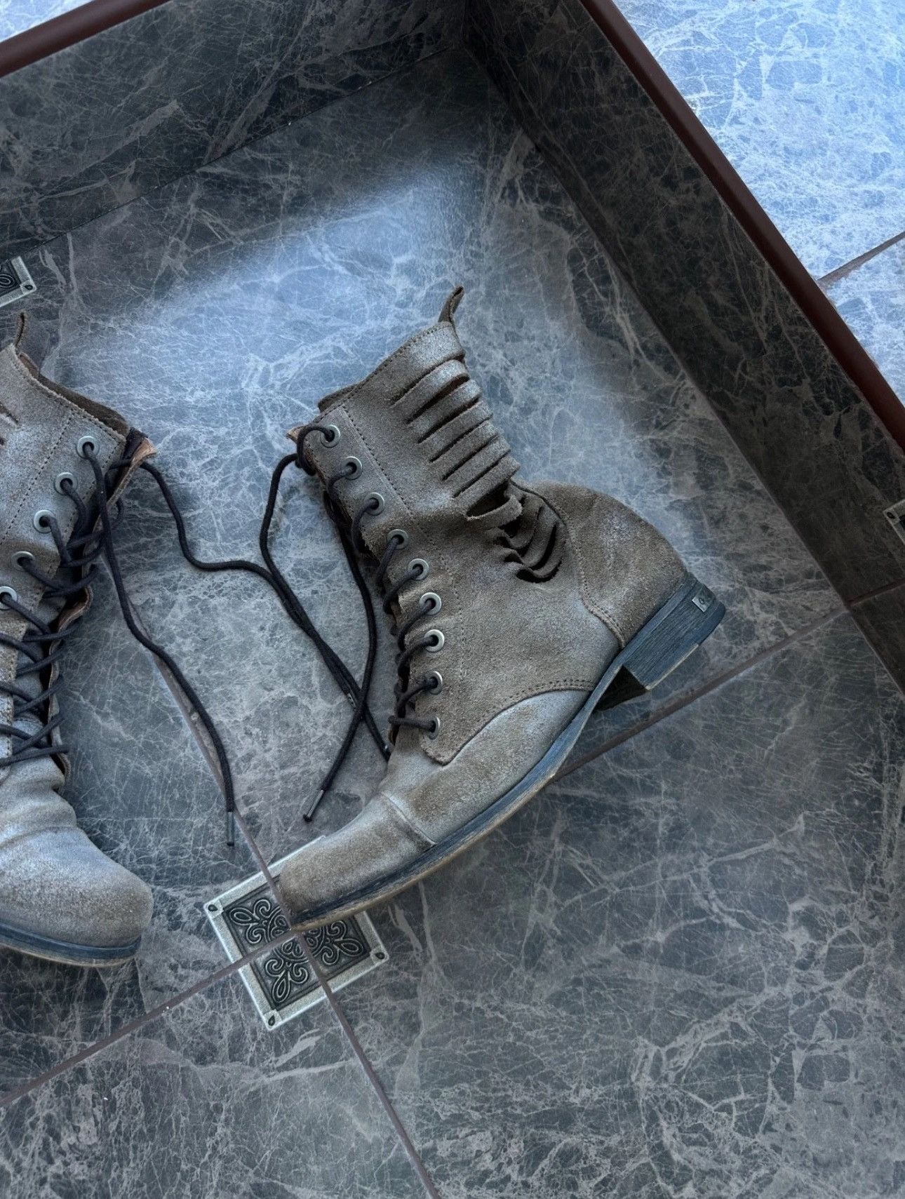 Diesel Vintage Diesel Avant Garde Lace-Up Ladies Boots 7.5 US Size US 7.5 / IT 37.5 - 3 Thumbnail