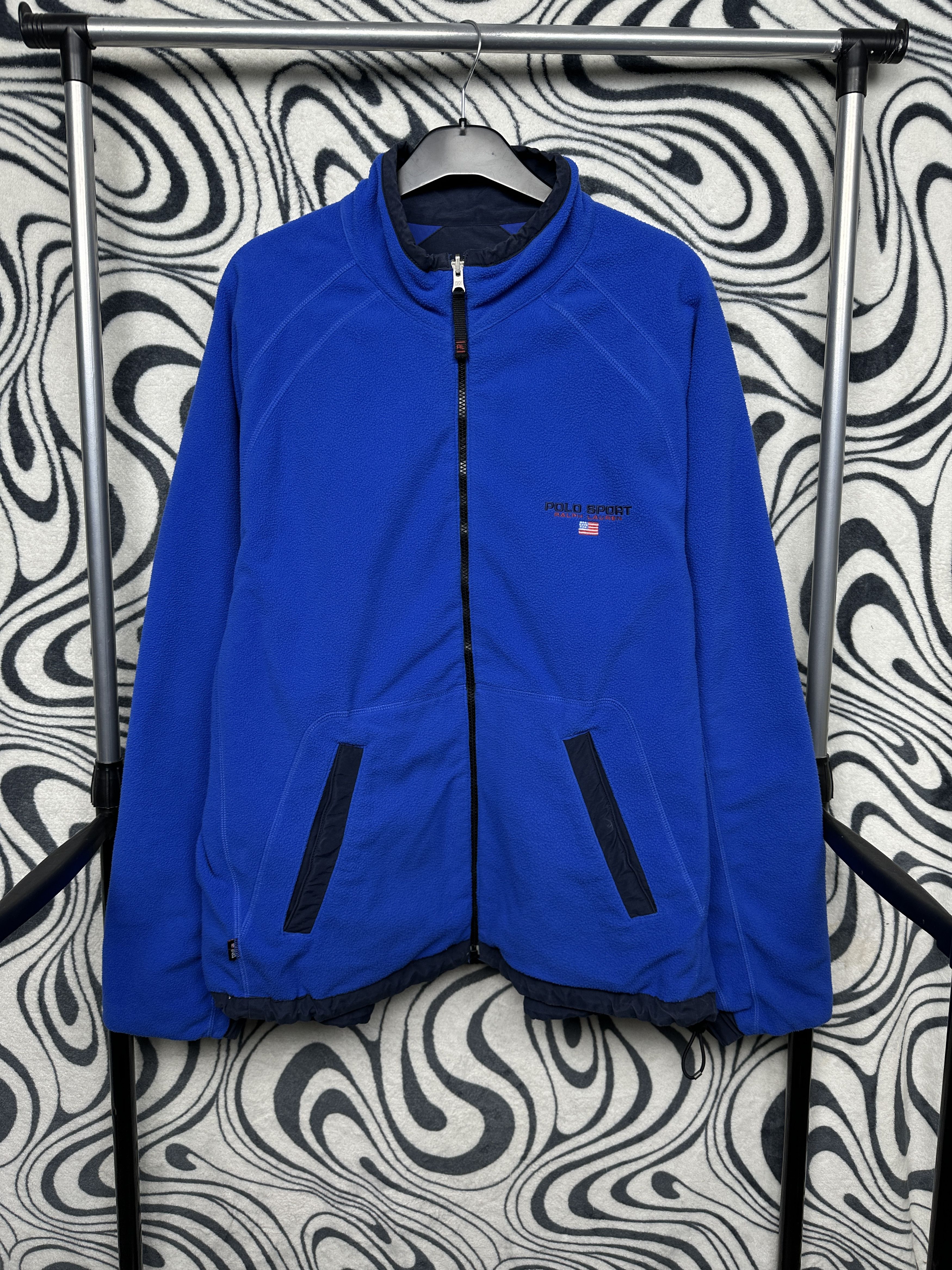 Polo Ralph Lauren Polo Sport Ralph Lauren Vintage Mens Reversible Jacket Size US XL / EU 56 / 4 - 1 Thumbnail
