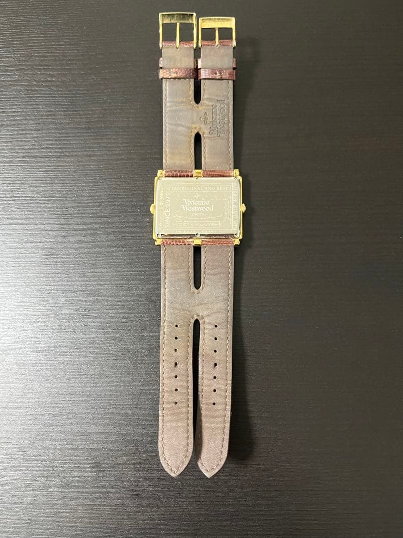 VIVIENNE WESTWOOD Double Face Watch Brown / Gold