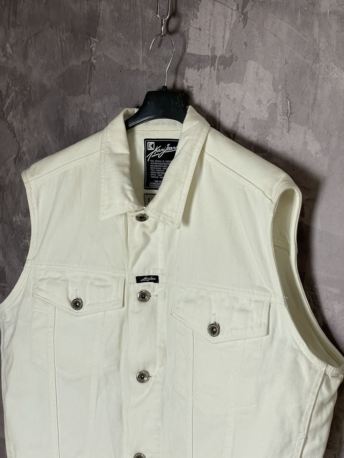 Karl Kani × Rap Tees × Vintage vintage karl kani denim vest jacket Size US L / EU 52-54 / 3 - 7 Thumbnail