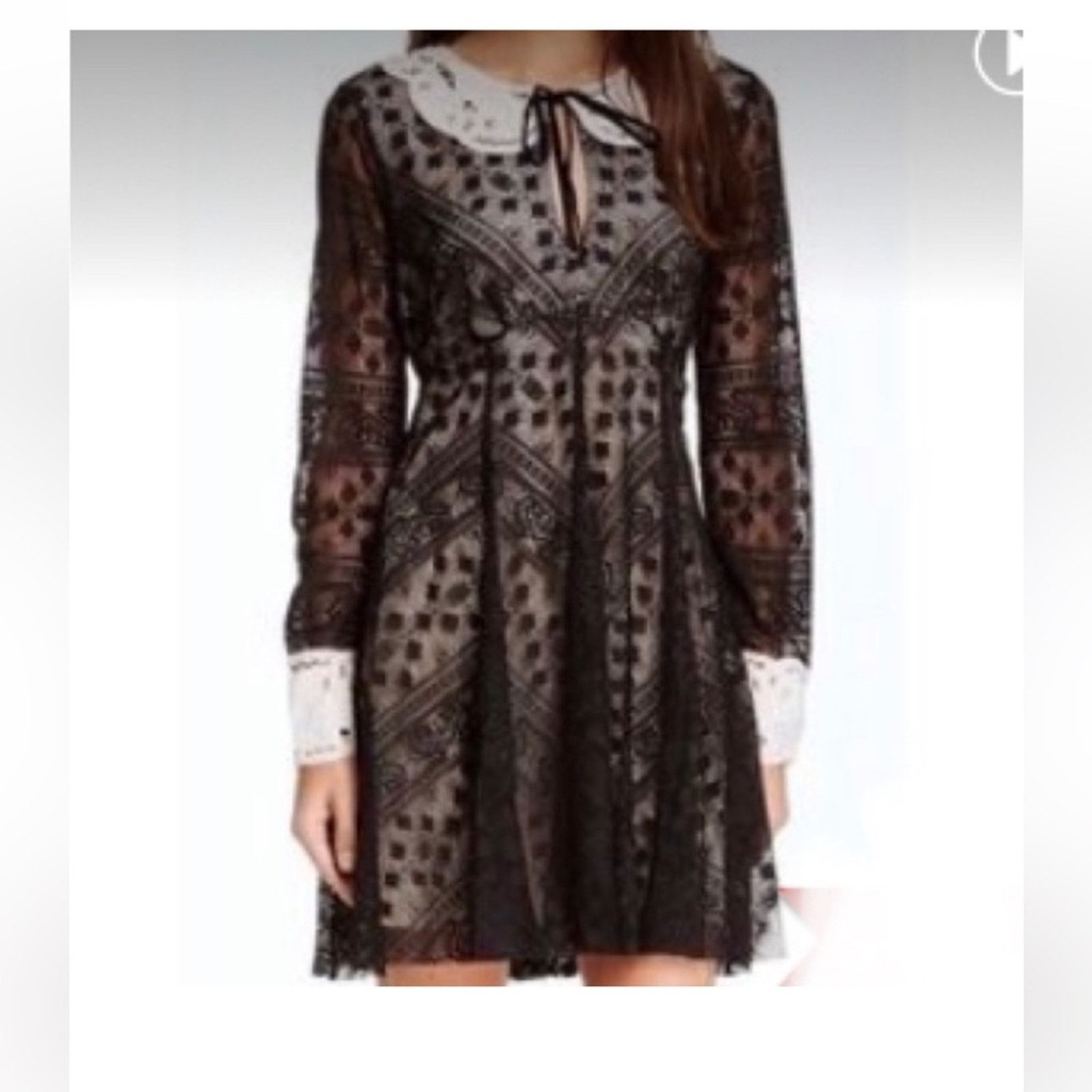 Free People FREE PEOPLE Talk That Talk dress Size L / US 10 / IT 46 - 5 Thumbnail
