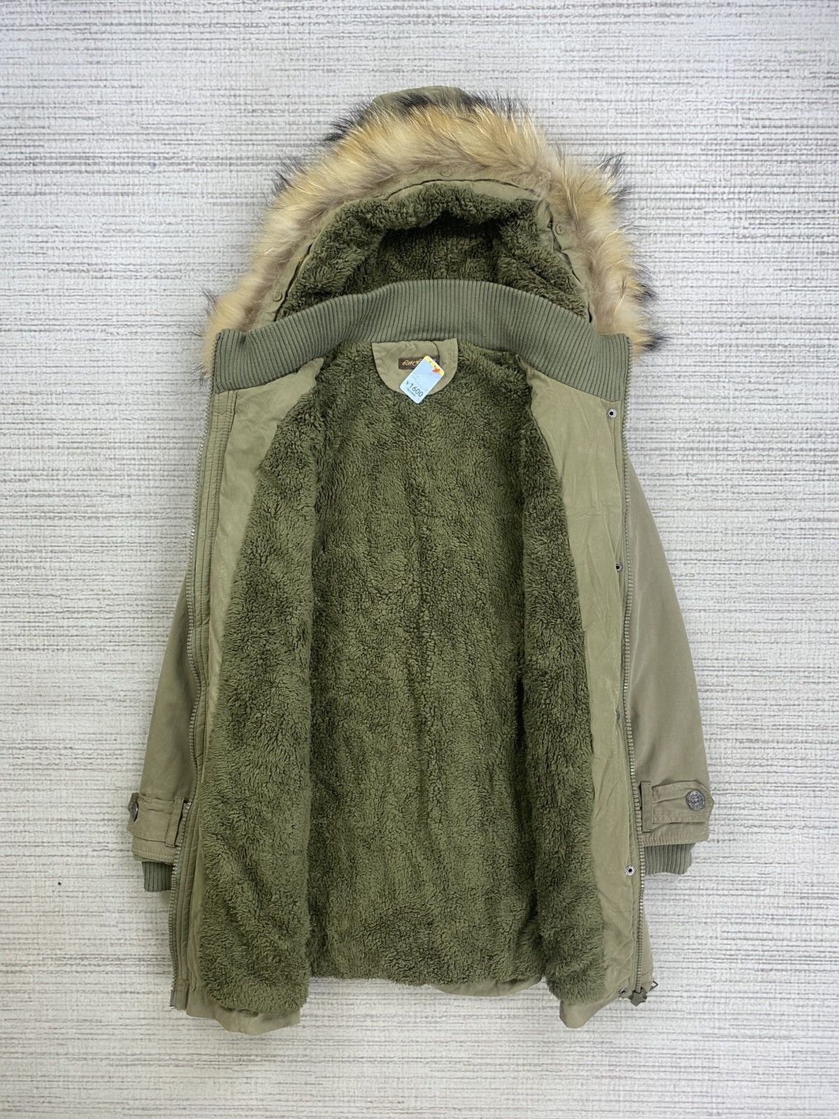Le Grande Bleu (L.G.B.) Vtg Rei Firenze LGB Multipocket Faux Fur Parka Hoodie Jacket Size US M / EU 48-50 / 2 - 6 Thumbnail