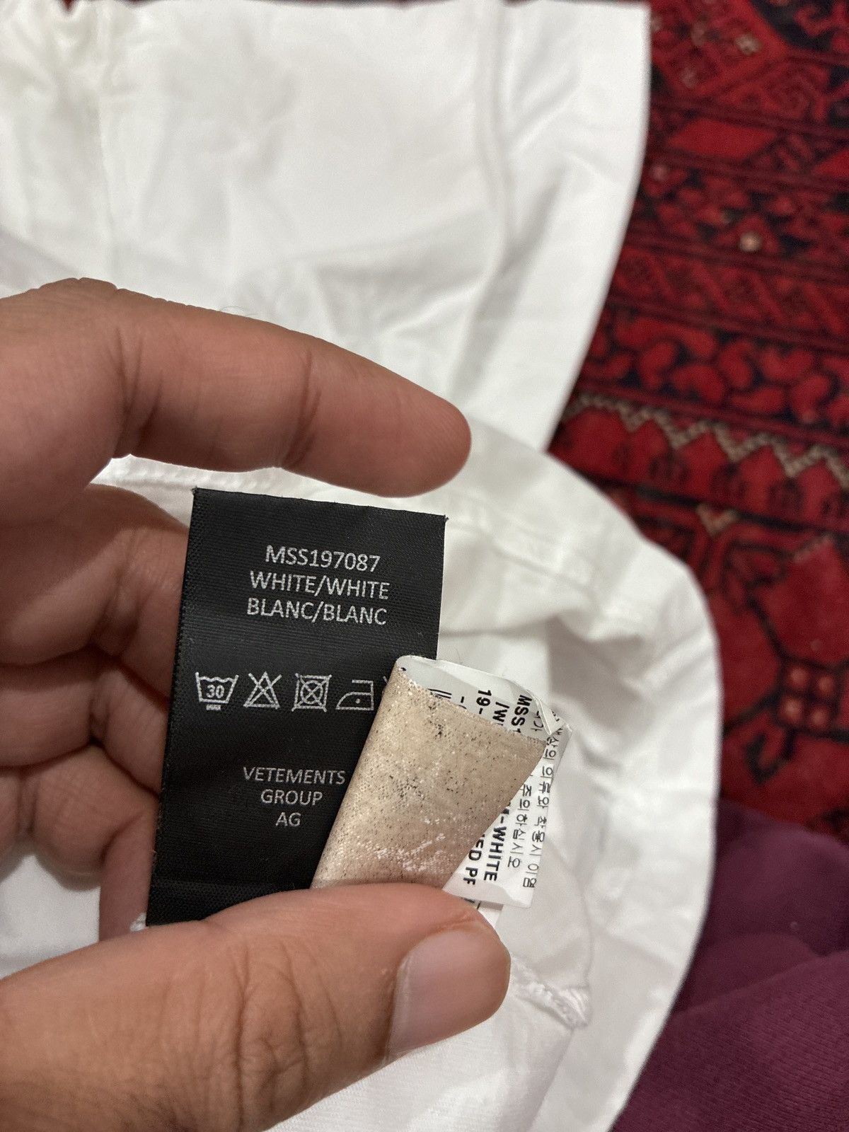 Vetements SS19 Layered Company Name T-Shirt Size US M / EU 48-50 / 2 - 6 Thumbnail