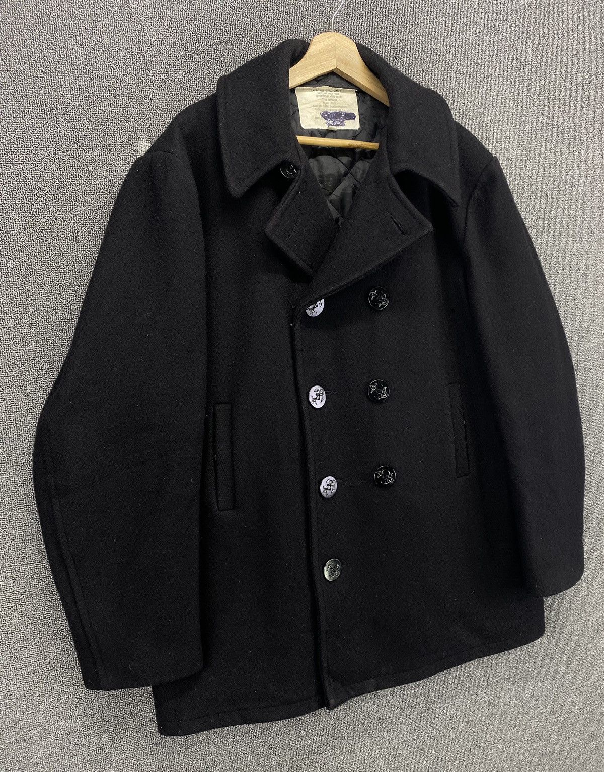 Fidelity Vintage Fidelity Made In Usa Heavy Coat Wool Jacket Size US L / EU 52-54 / 3 - 2 Thumbnail