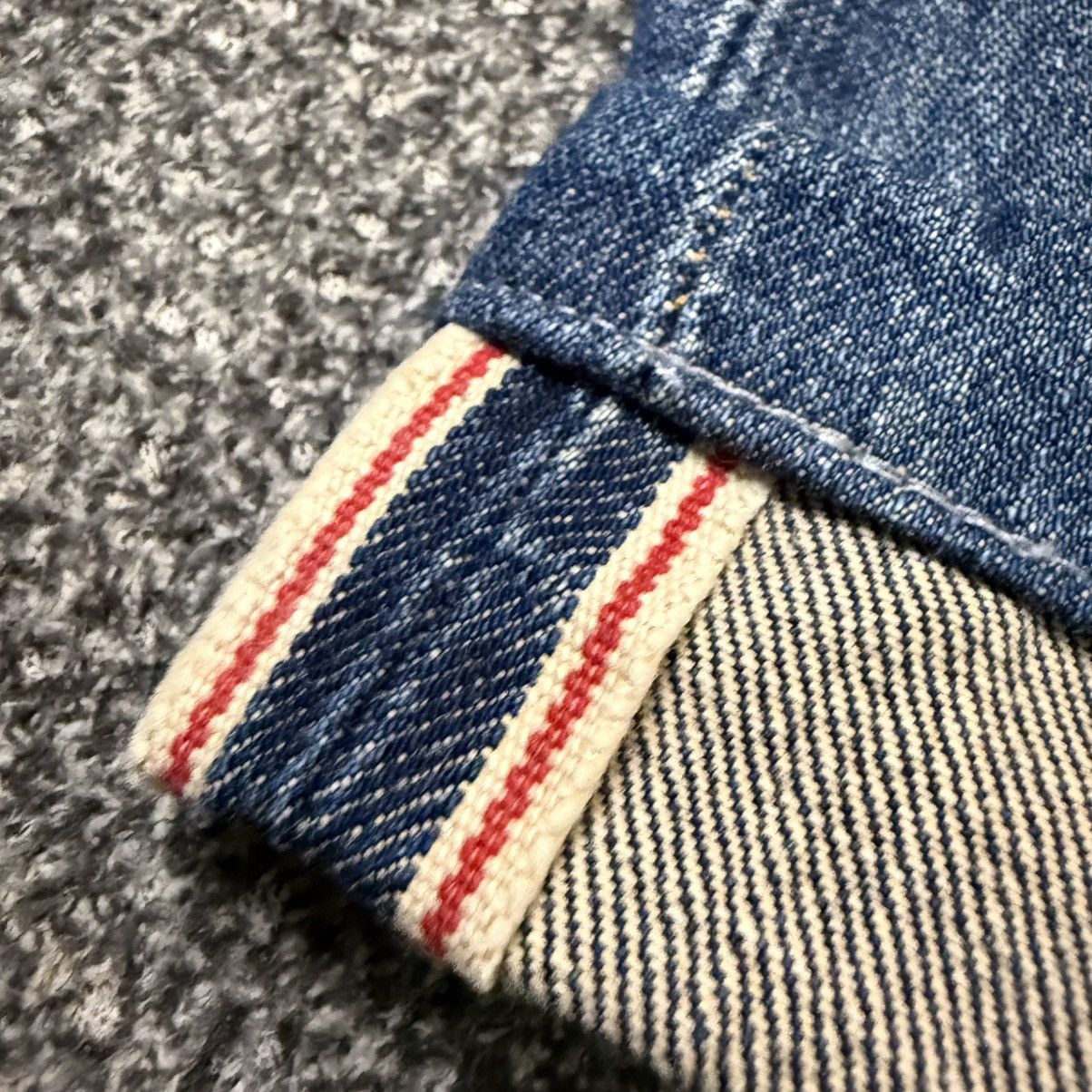 Edwin 🔥🇯🇵 90s Japanese Selvedge Edwin 505X Faded Aging Denim Size US 32 / EU 48 - 8 Thumbnail