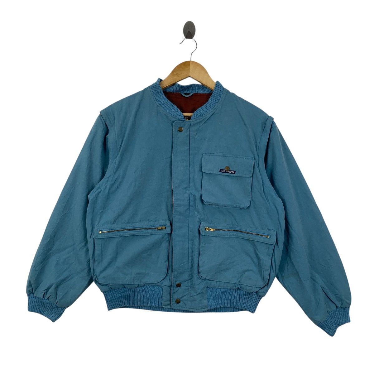 Lee Vintage 80’ LEE COOPER Cafe Racer Insulate Bomber Jacket Size US M / EU 48-50 / 2 - 4 Thumbnail