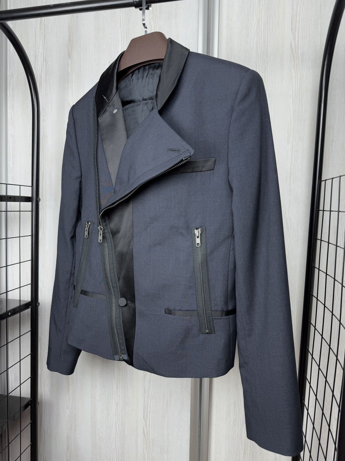 Maison Margiela Maison Margiela SS12 Panelled Lapel Hybrid Biker jacket Size US M / EU 48-50 / 2 - 6 Thumbnail