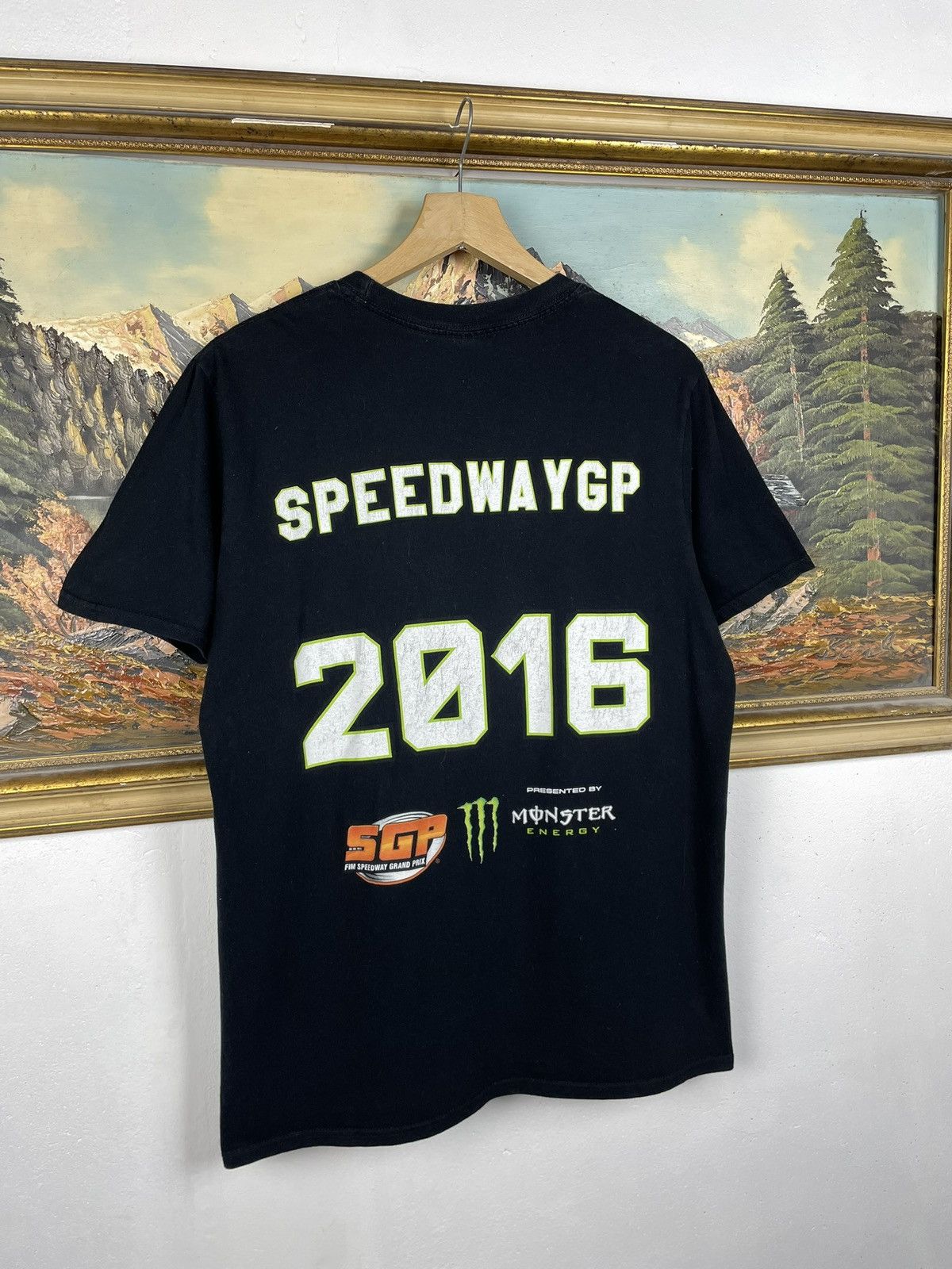 Vintage Monster Energy Vintage Y2k Black Tee Avant Garde Cyber Swag Size US L / EU 52-54 / 3 - 7 Thumbnail