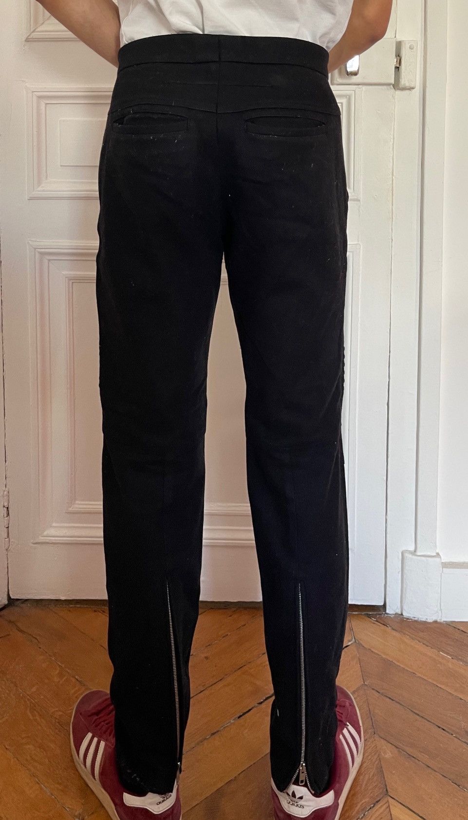 Givenchy Givenchy by Riccardo Tisci wool biker trousers Size US 34 / EU 50 - 7 Thumbnail