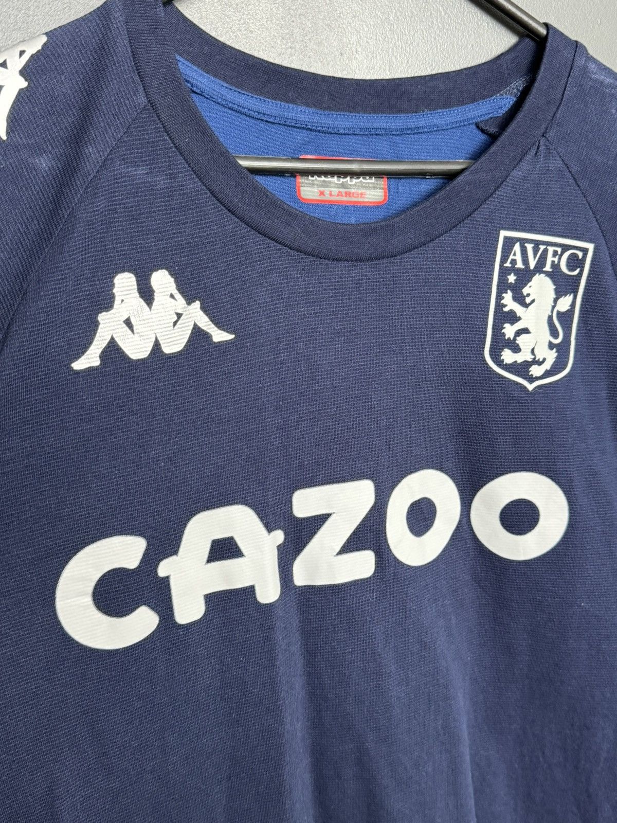 Kappa Aston Villa Training Football Jersey Size US XL / EU 56 / 4 - 3 Thumbnail