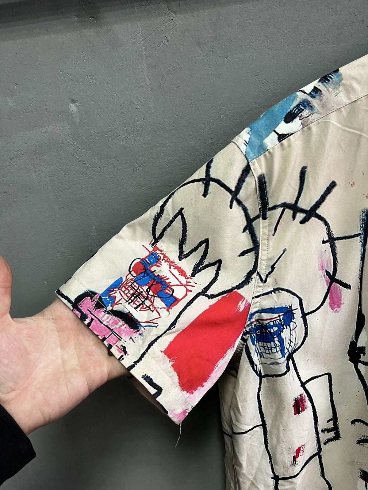 Japanese Brand × Wacko Maria Wacko Maria Basquiat Hawaiian shirt L under the water one Size US L / EU 52-54 / 3 - 7 Thumbnail