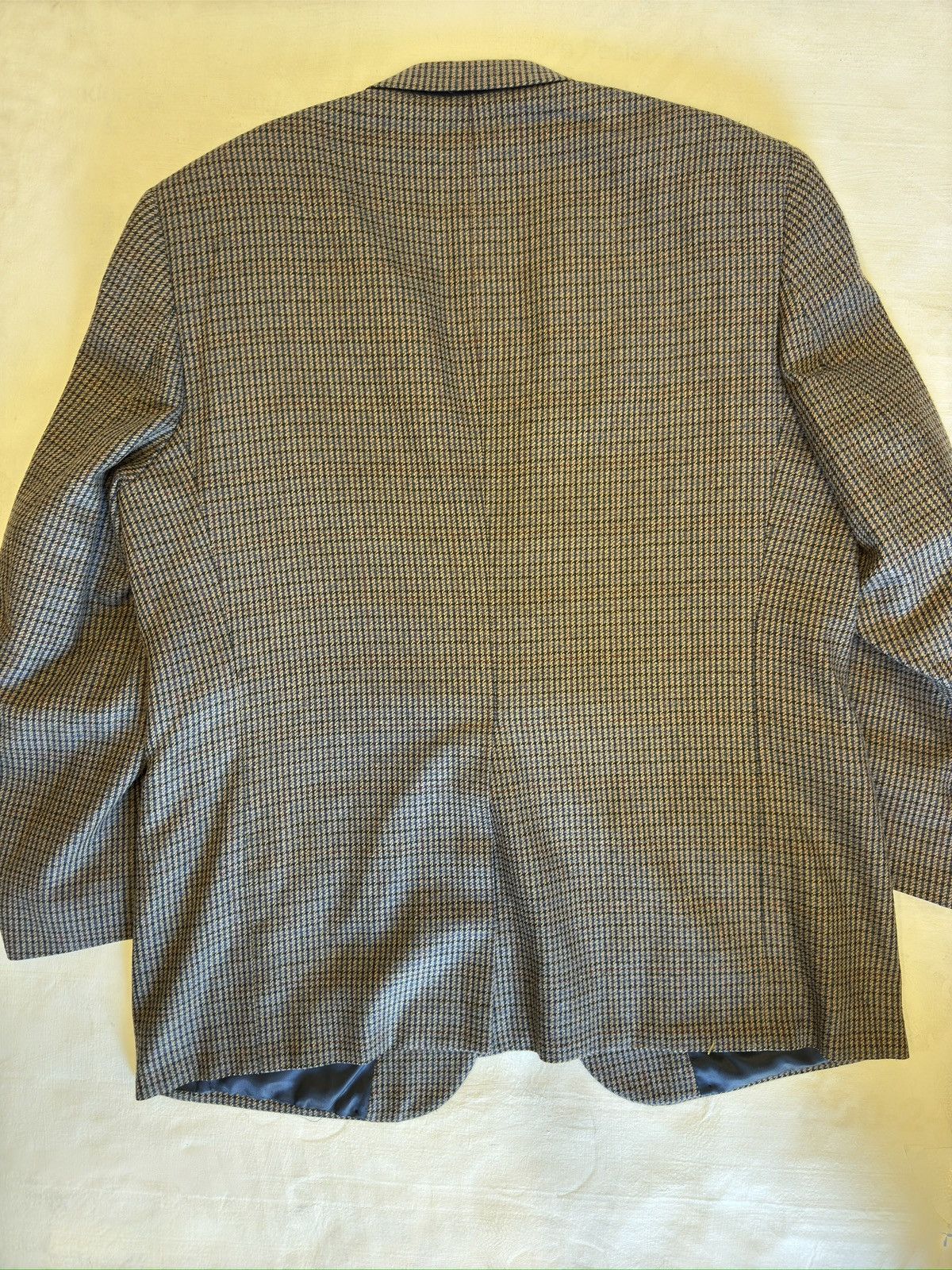 Burberry Burberrys’ Made in USA Vintage Subtle Multi Check Jacket Size 44R - 6 Thumbnail