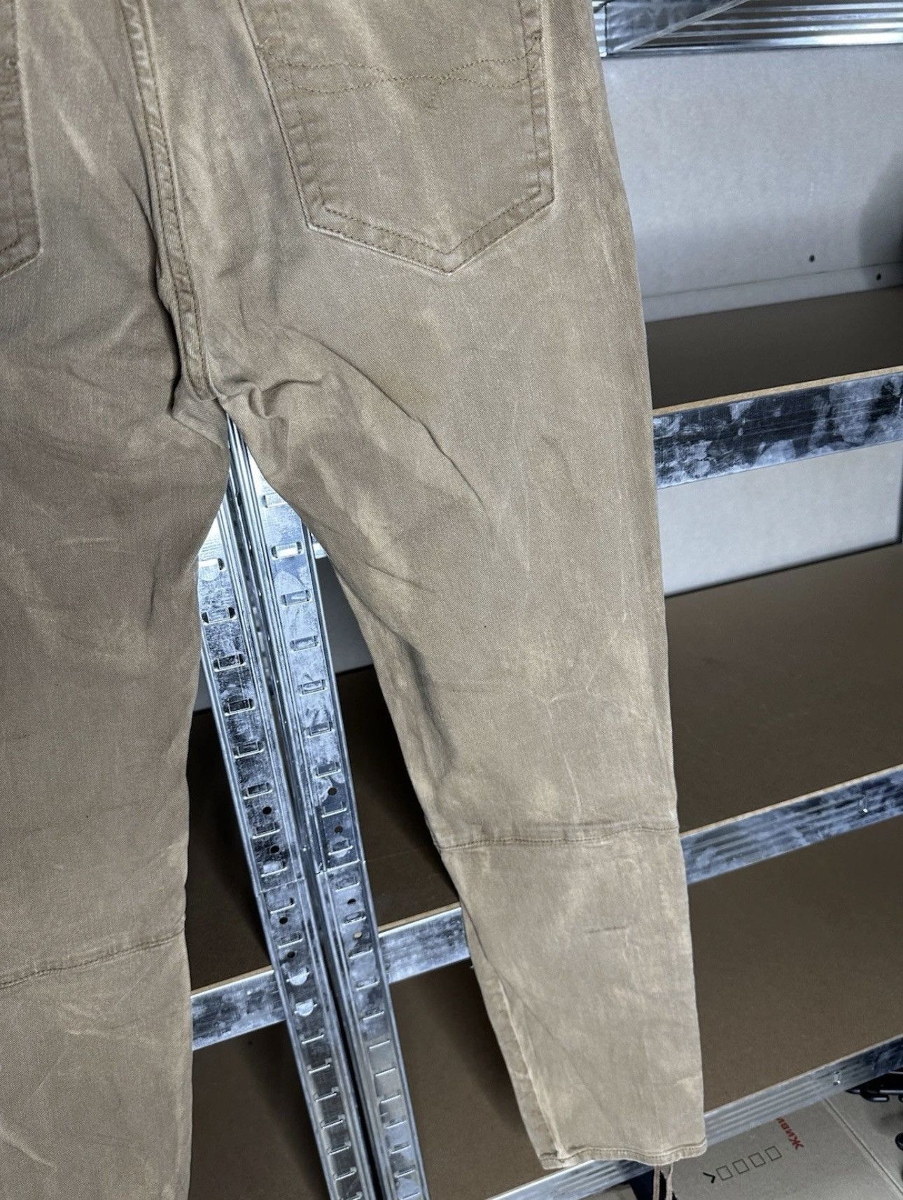 Polo Ralph Lauren Polo Ralph Lauren Western Country Lace Up Skinny Pants Tan Size 28" / US 6 / IT 42 - 14 Thumbnail