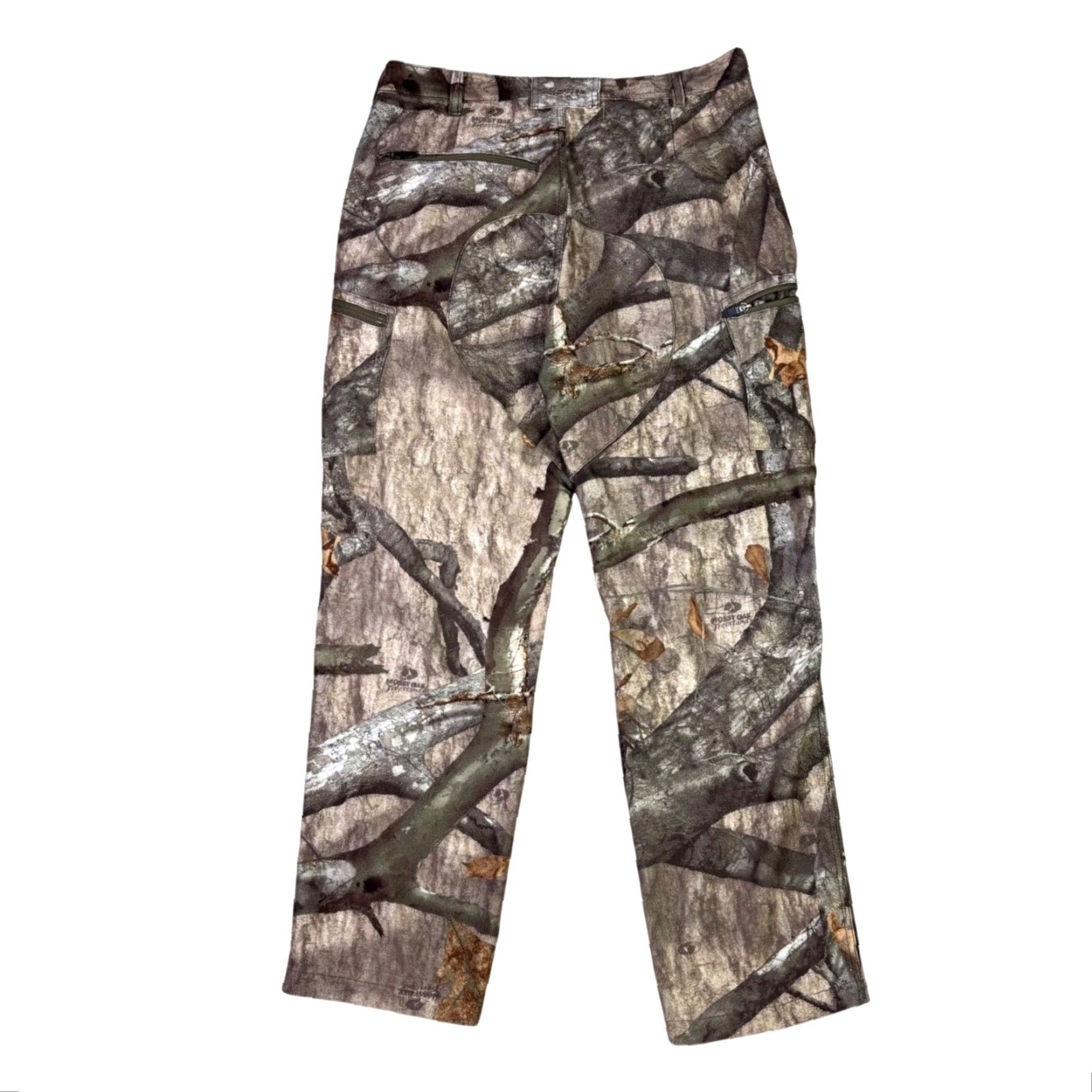 Vintage VINTAGE? No, actually: Cabela's Mossy Oak Treestand Camo Hunting Pants Mens 32 Reg Cargo Outdoor Gear Size US 32 / EU 48 - 2 Thumbnail