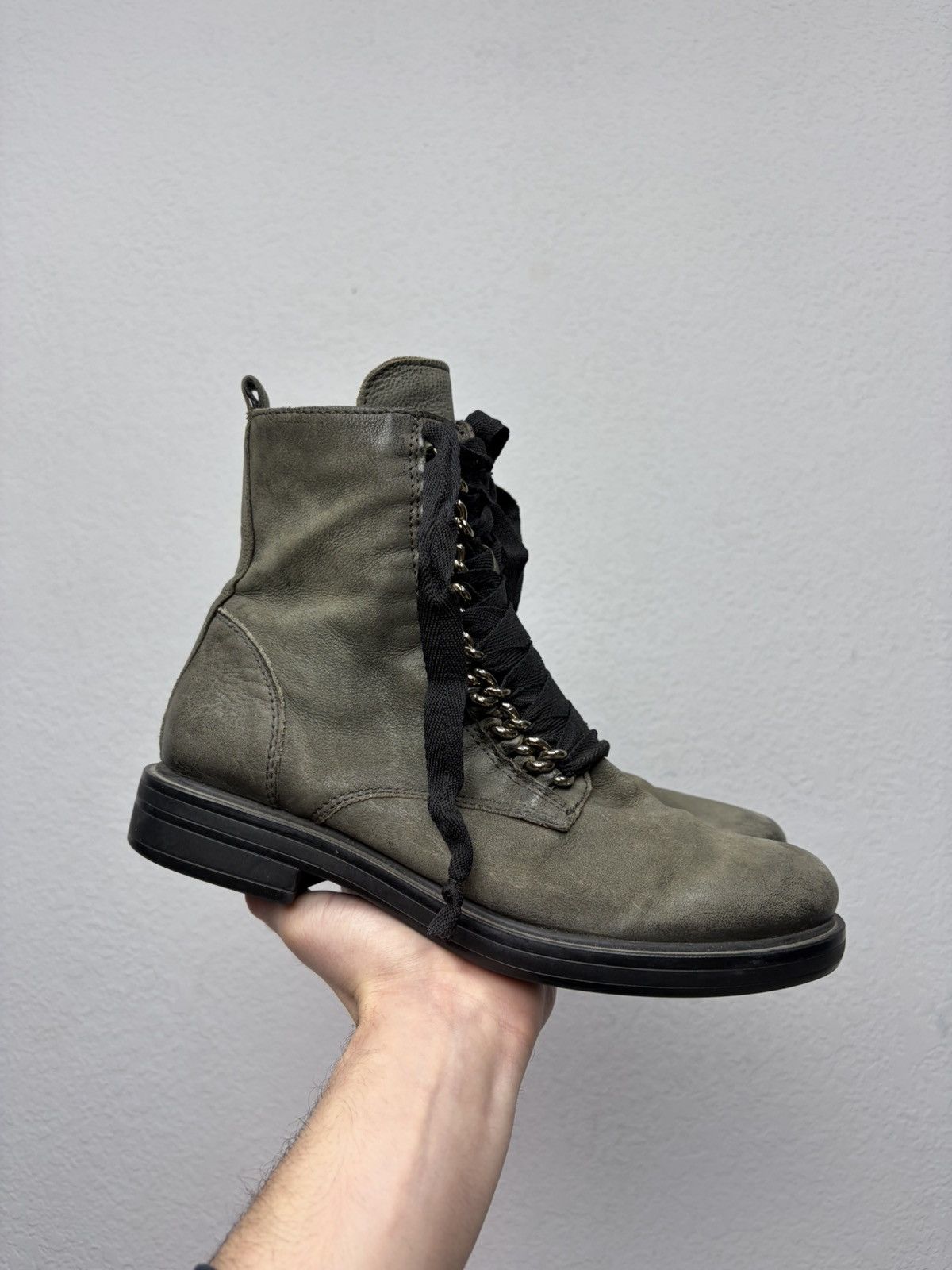 If Six Was Nine AS 98 Vibe Artisan y2k Leather Side Zip Ankle Biker Boots Size US 8 / EU 41 - 3 Thumbnail