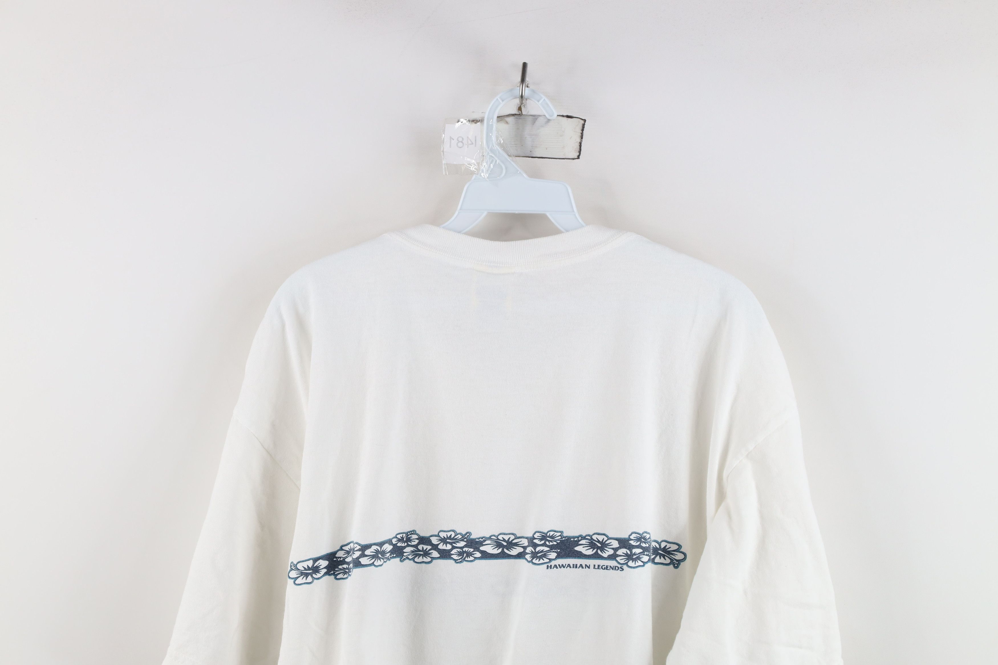 Vintage Vintage 90s Y2K Streetwear Legends Surfing T-Shirt White Size US XL / EU 56 / 4 - 13 Thumbnail