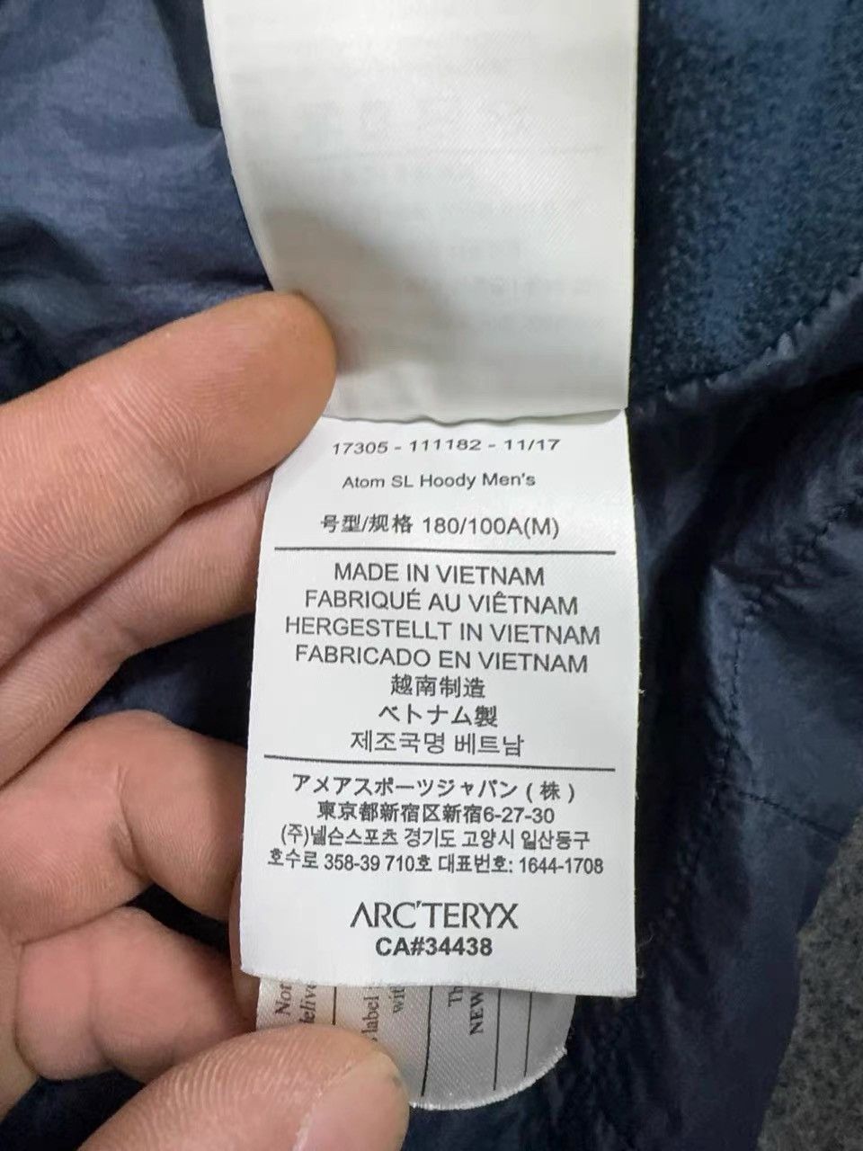 Arc'teryx Arcteryx Atom sl hoody Warm Cotton Jacket Coat K28 Size US M / EU 48-50 / 2 - 3 Thumbnail