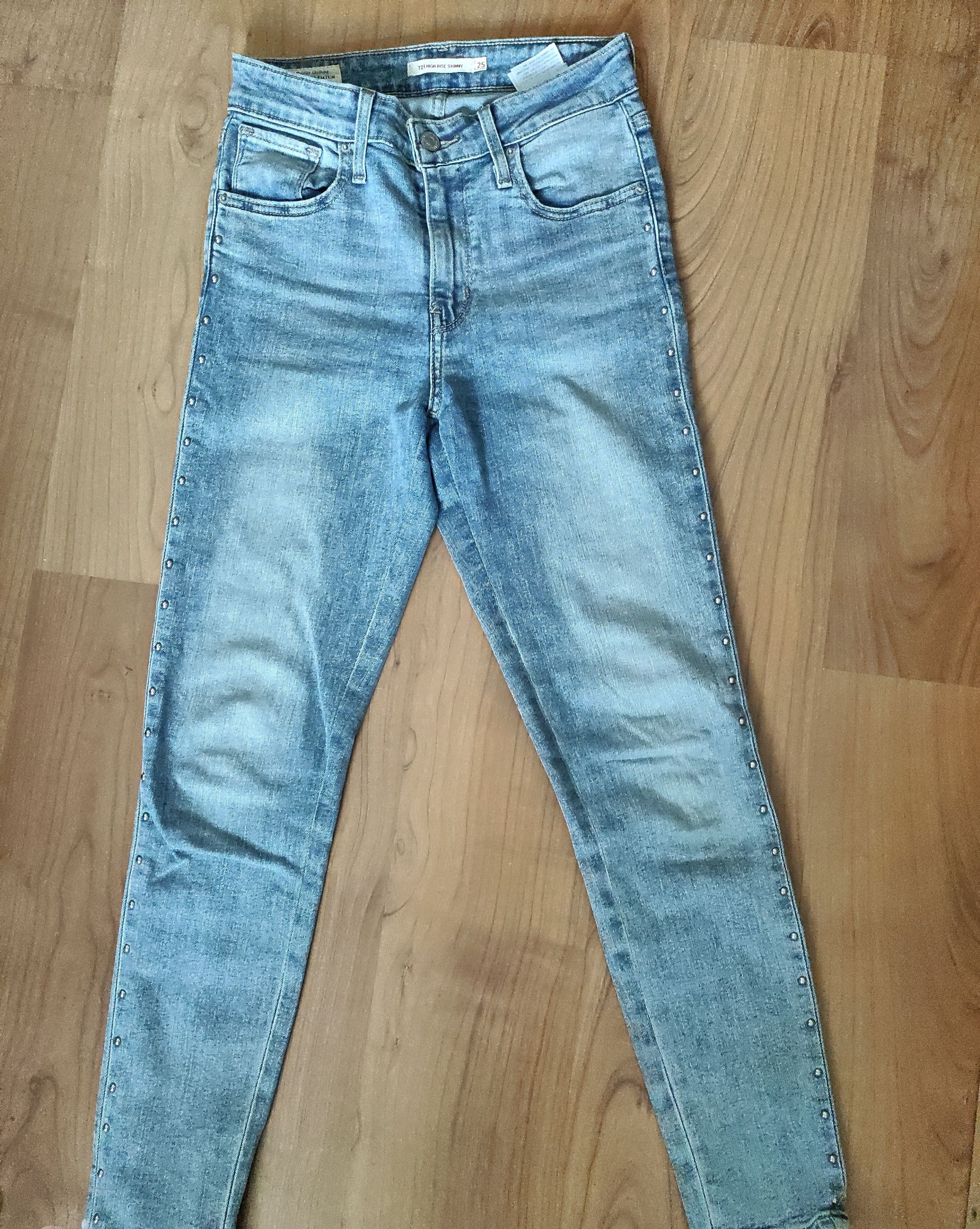 Levi's Levi's Premium 721 High Rise Skinny W25/XXS/32 Size 25" / US 0 / IT 36 - 1 Thumbnail