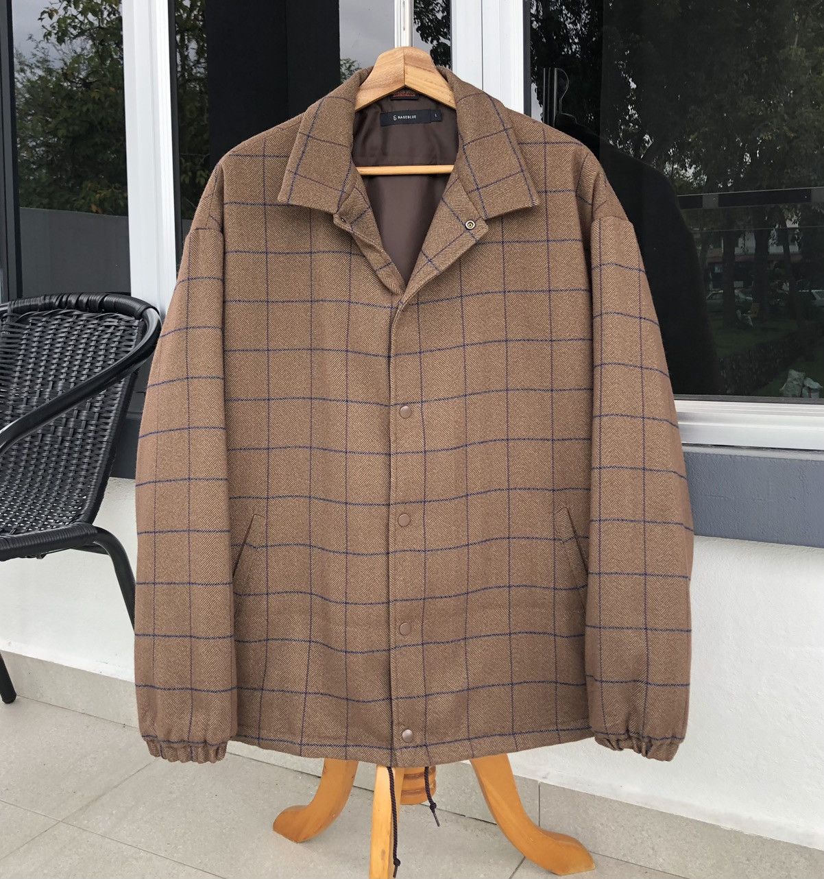 RAGEBLUE Rageblue Thermolite Wool Coaches Jacket Size US L / EU 52-54 / 3 - 2 Thumbnail