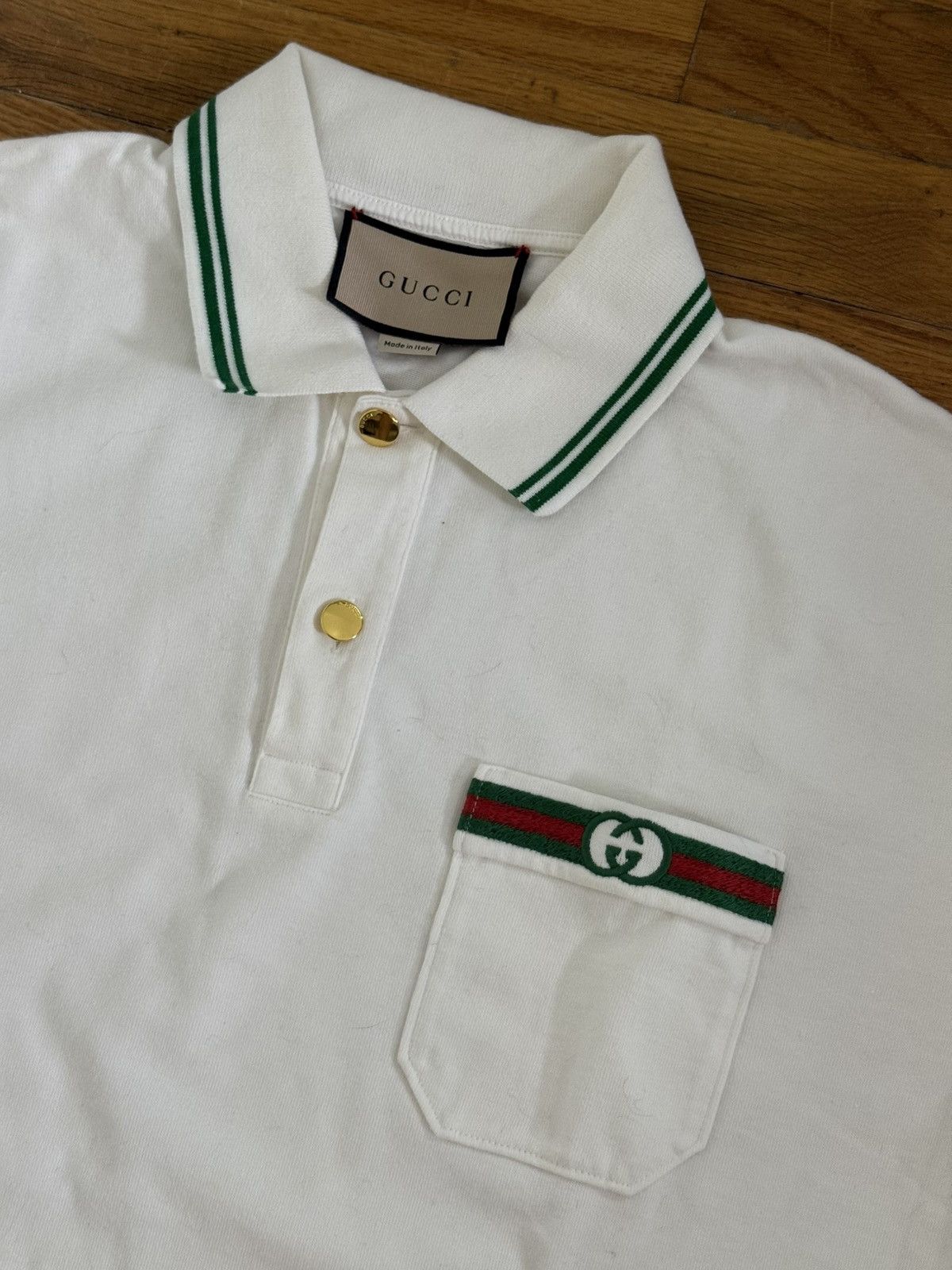 Gucci Gucci Tennis Polo Size US L / EU 52-54 / 3 - 2 Thumbnail