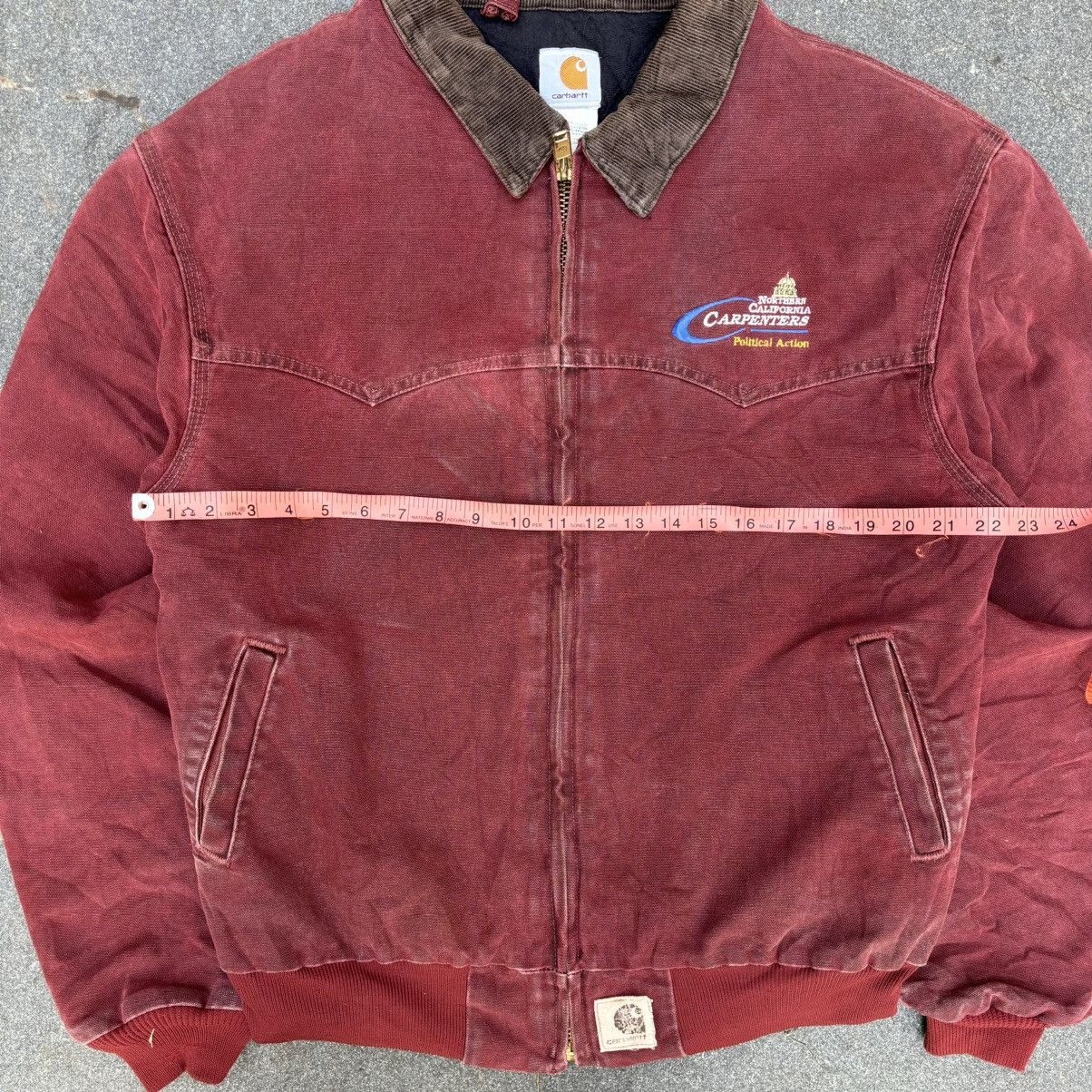 Carhartt × Vintage 💥Rare💥 Vintage Carhartt Santa Fe Jacket J14 CRI Size US M / EU 48-50 / 2 - 6 Thumbnail