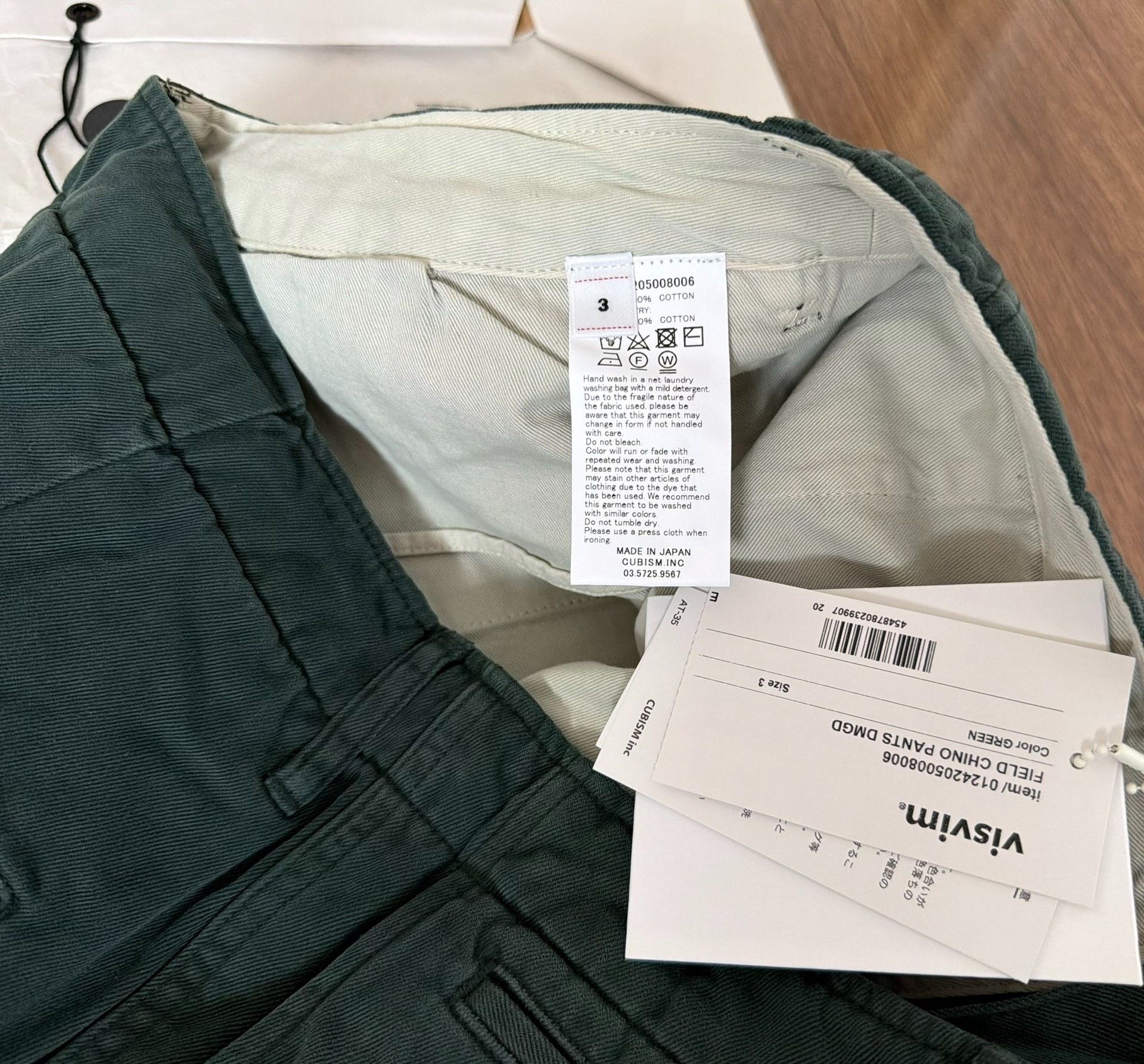 Visvim VISVIM 24AW FIELD CHINO PANTS DMGD Size US 26 / EU 42 - 4 Thumbnail
