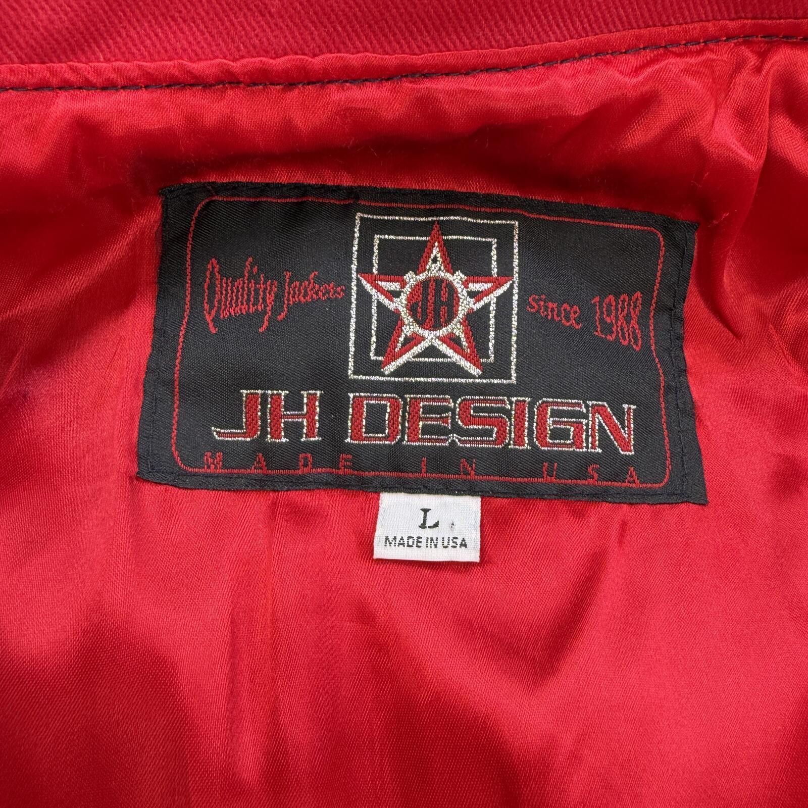 JH Design Vintage 1999 Dale Jarrett 88 NASCAR Winston Racing Jacket L Size US L / EU 52-54 / 3 - 4 Thumbnail