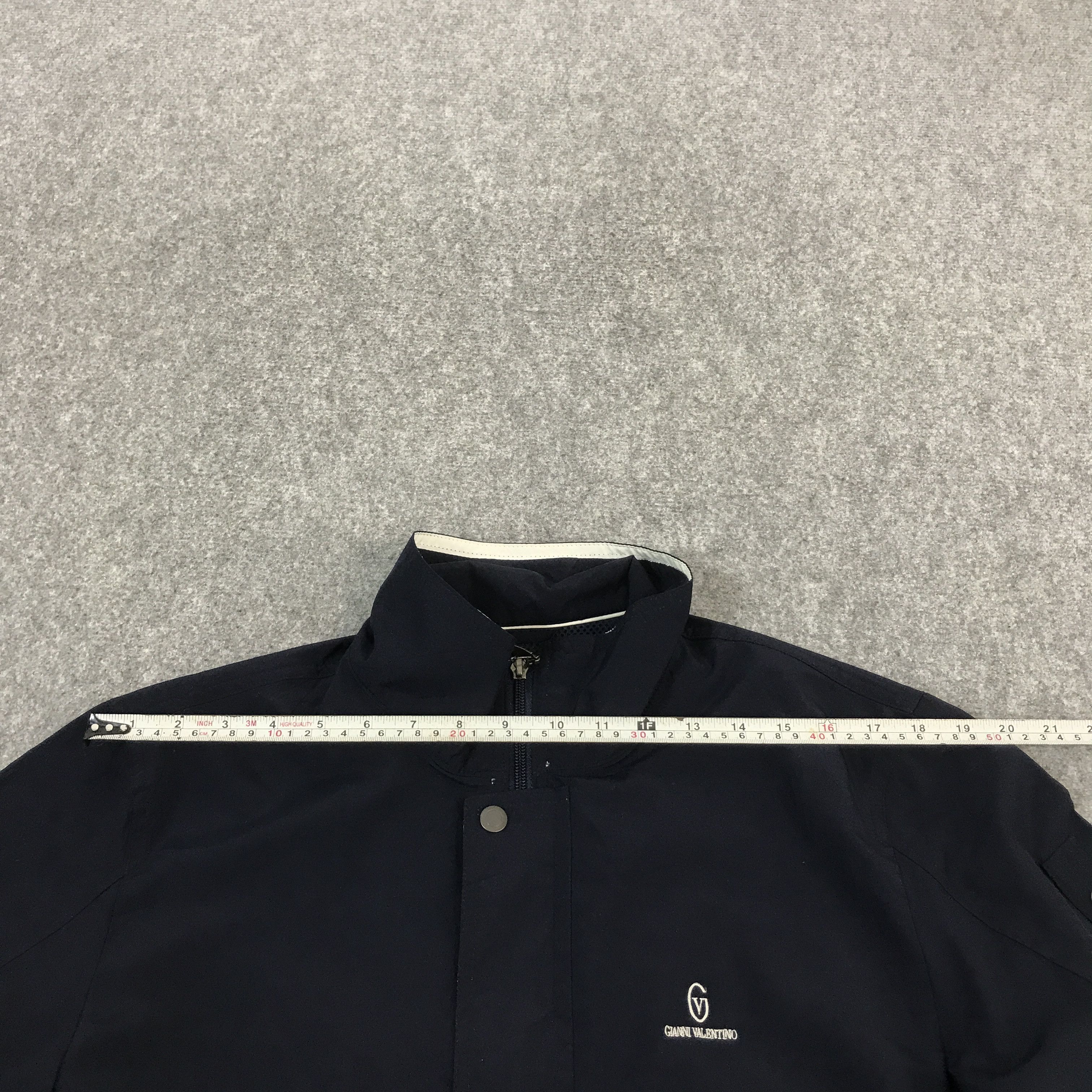 Gianni Valentino × Vintage Vintage Gianni Valentino Navy Jacket Size US M / EU 48-50 / 2 - 8 Thumbnail