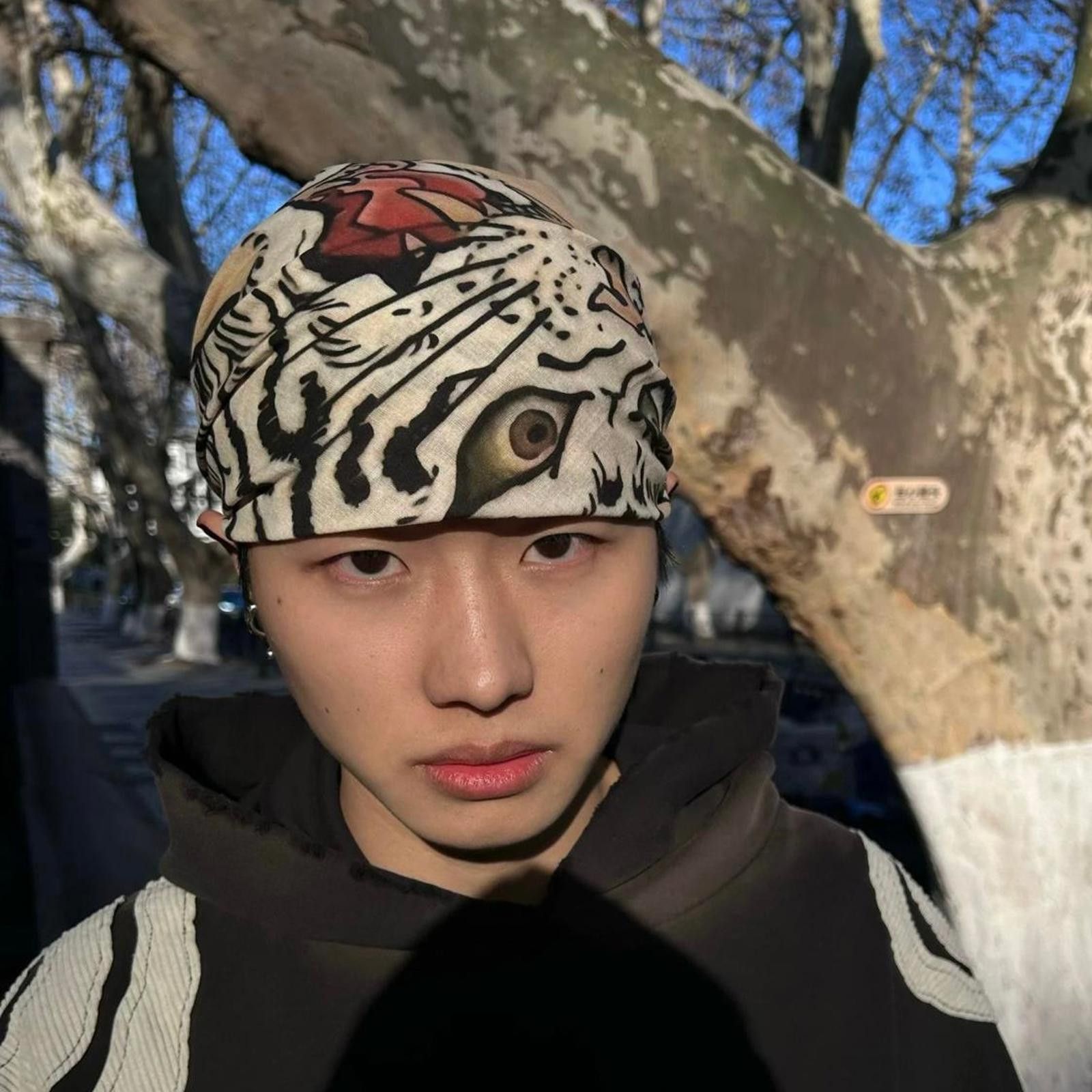 Japanese Brand Archive Streetwear Japanese Tiger Graphic Bandana Size ONE SIZE - 2 Thumbnail