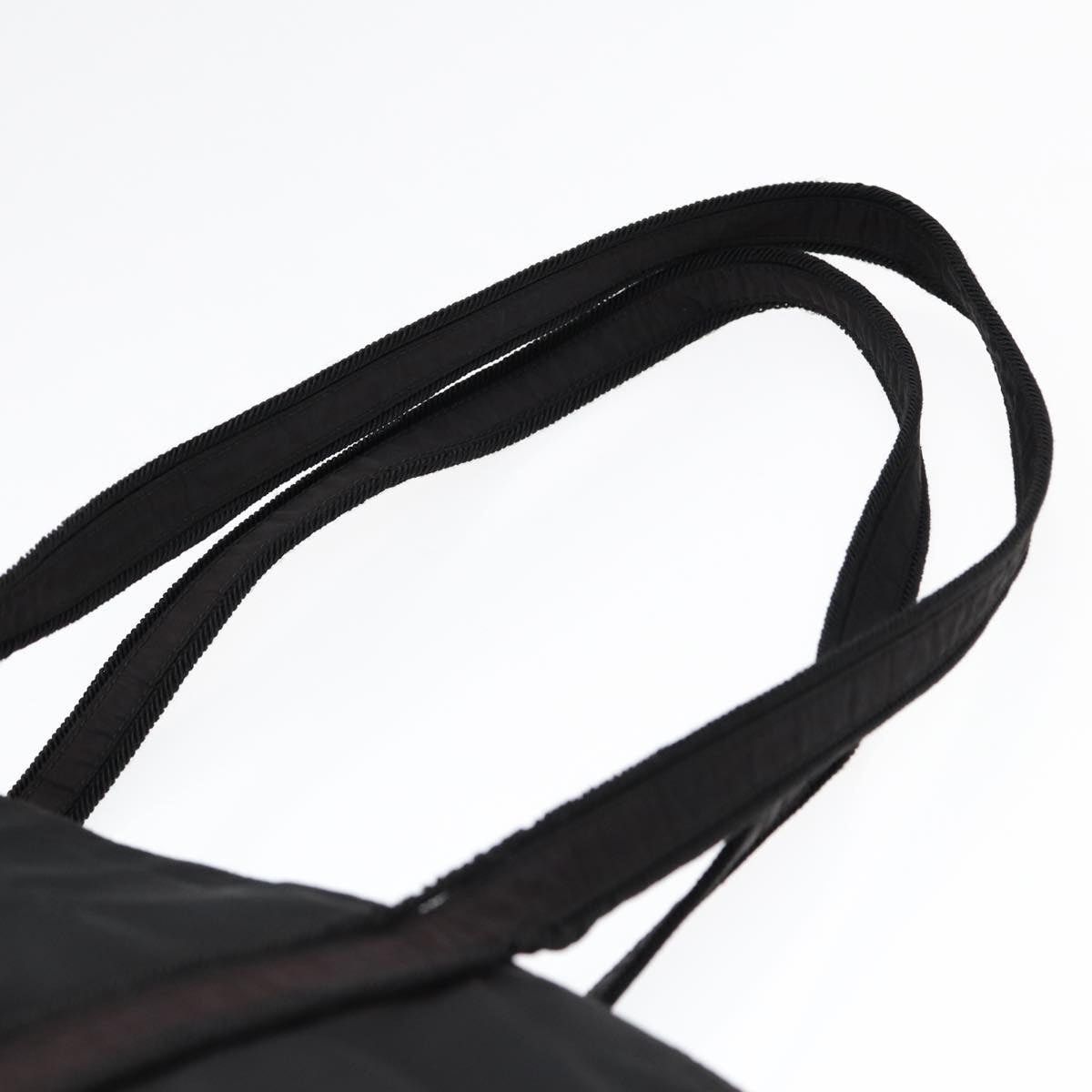 Prada PRADA Tote Bag Nylon Silver Black Size ONE SIZE - 14 Thumbnail