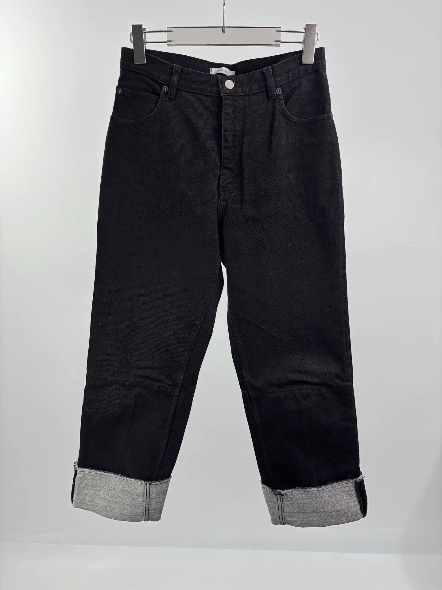 Celine CELINE Cuffed Jeans Size US 40 / EU 56 - 1 Thumbnail