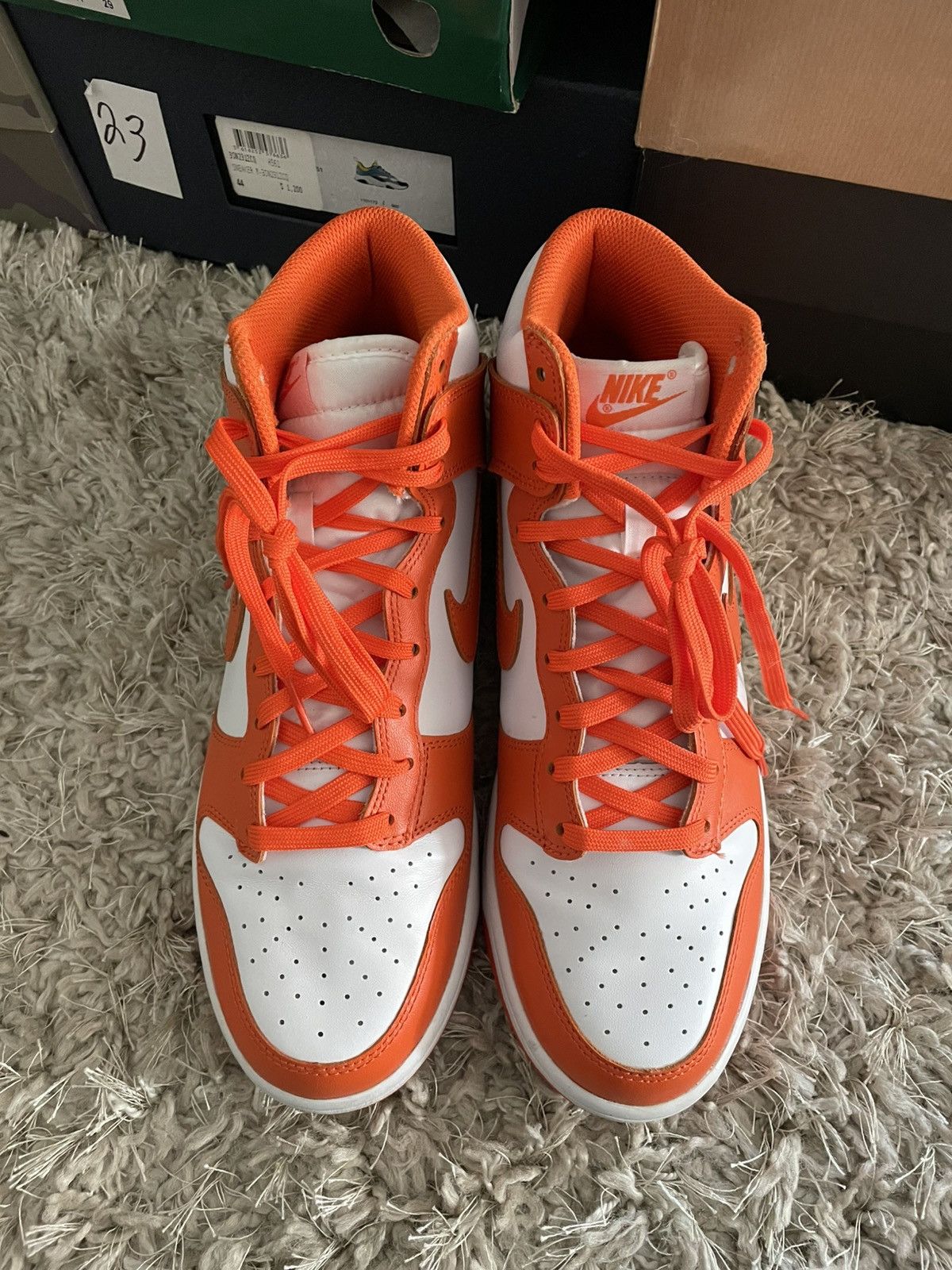 Nike Nike Dunk High Syracuse Size US 9.5 / EU 42-43 - 4 Thumbnail