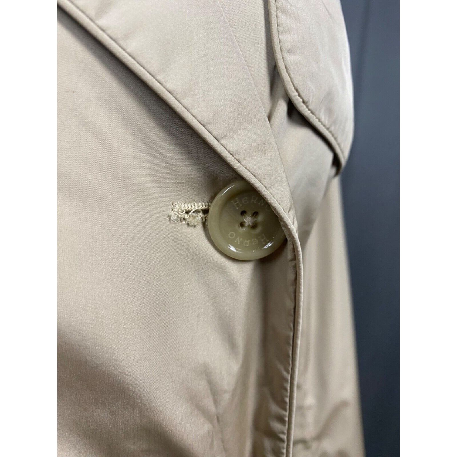 Herno MINT! Herno Women's Beige Double Breasted Trench Coat Size S Size M / US 6-8 / IT 42-44 - 8 Thumbnail