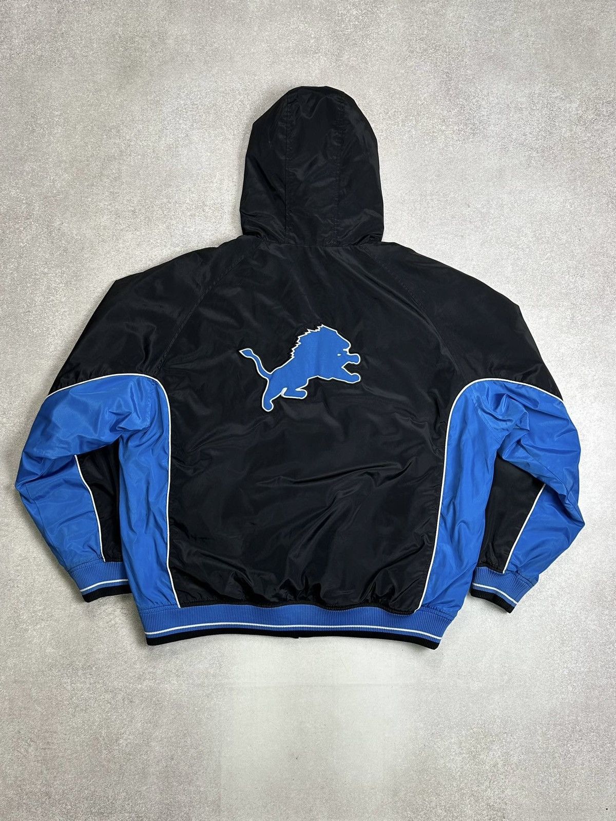 NFL Vintage 90s Reebok Detroit Lions Jacket Size US L / EU 52-54 / 3 - 1 Thumbnail