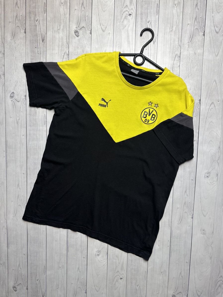 Puma Vintage puma Borussia Dortmund soccer tee logo Size US L / EU 52-54 / 3 - 1 Thumbnail