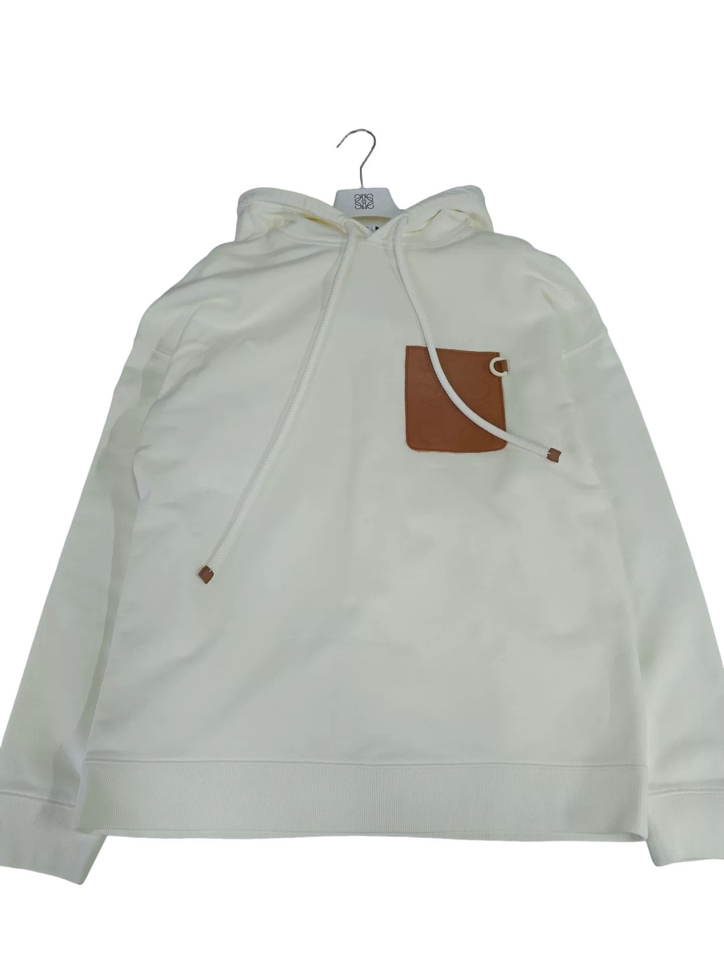 Loewe Loewe Leather Patch Logo Hoodie S Size US S / EU 44-46 / 1 - 1 Thumbnail