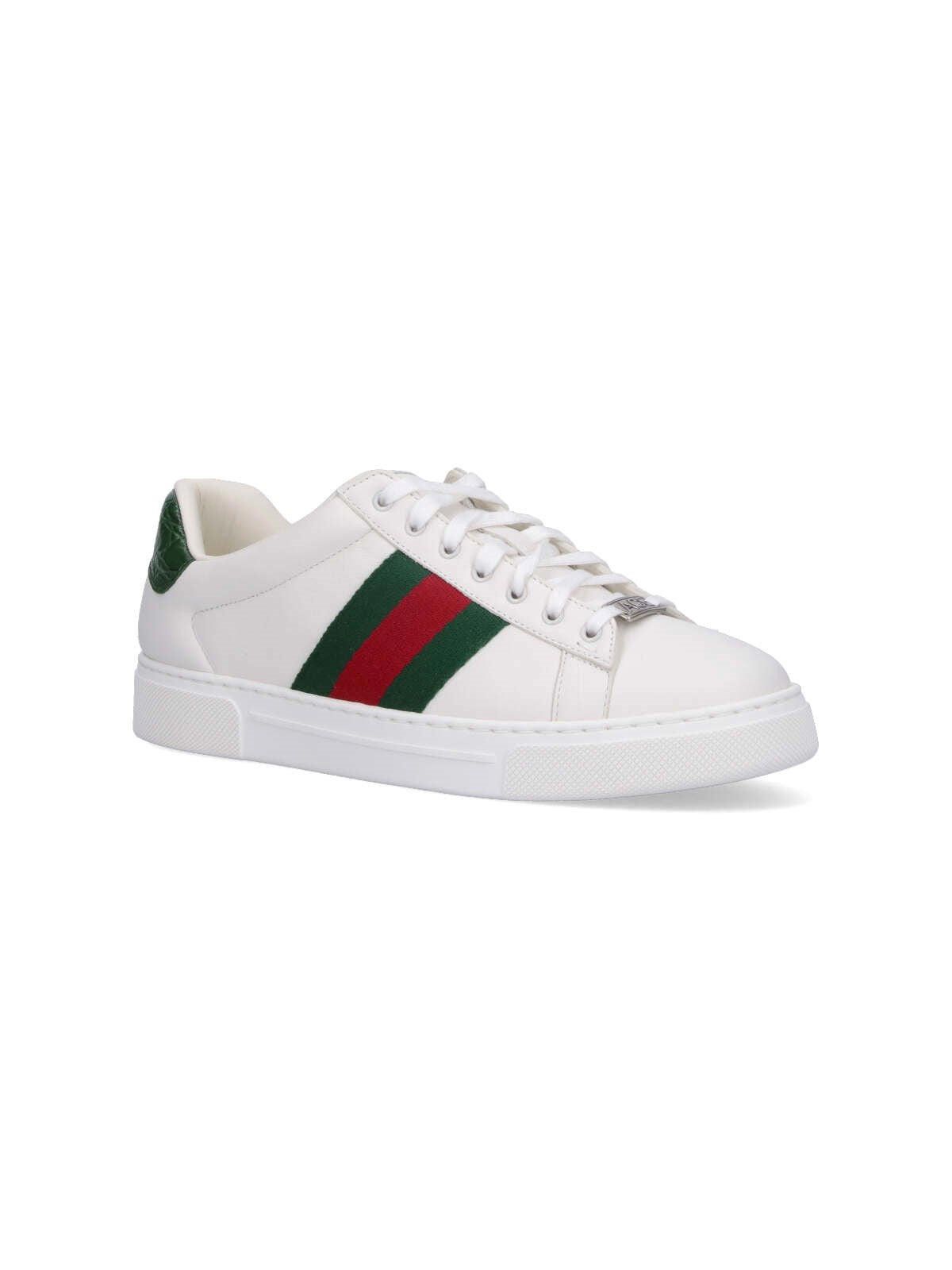Gucci Gucci Ace sneaker with Web Size 9 Size ONE SIZE - 2 Thumbnail