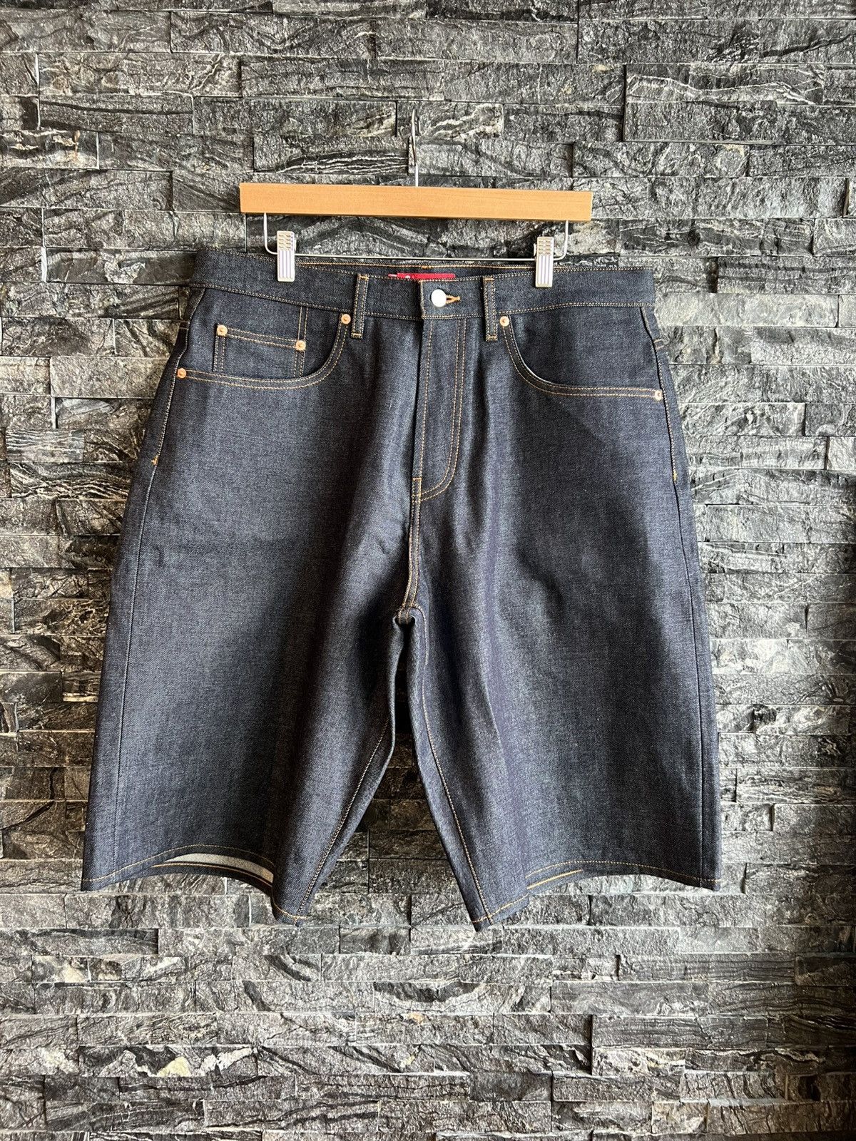 Rigid Baggy Selvedge Denim Short - Shop - Supreme