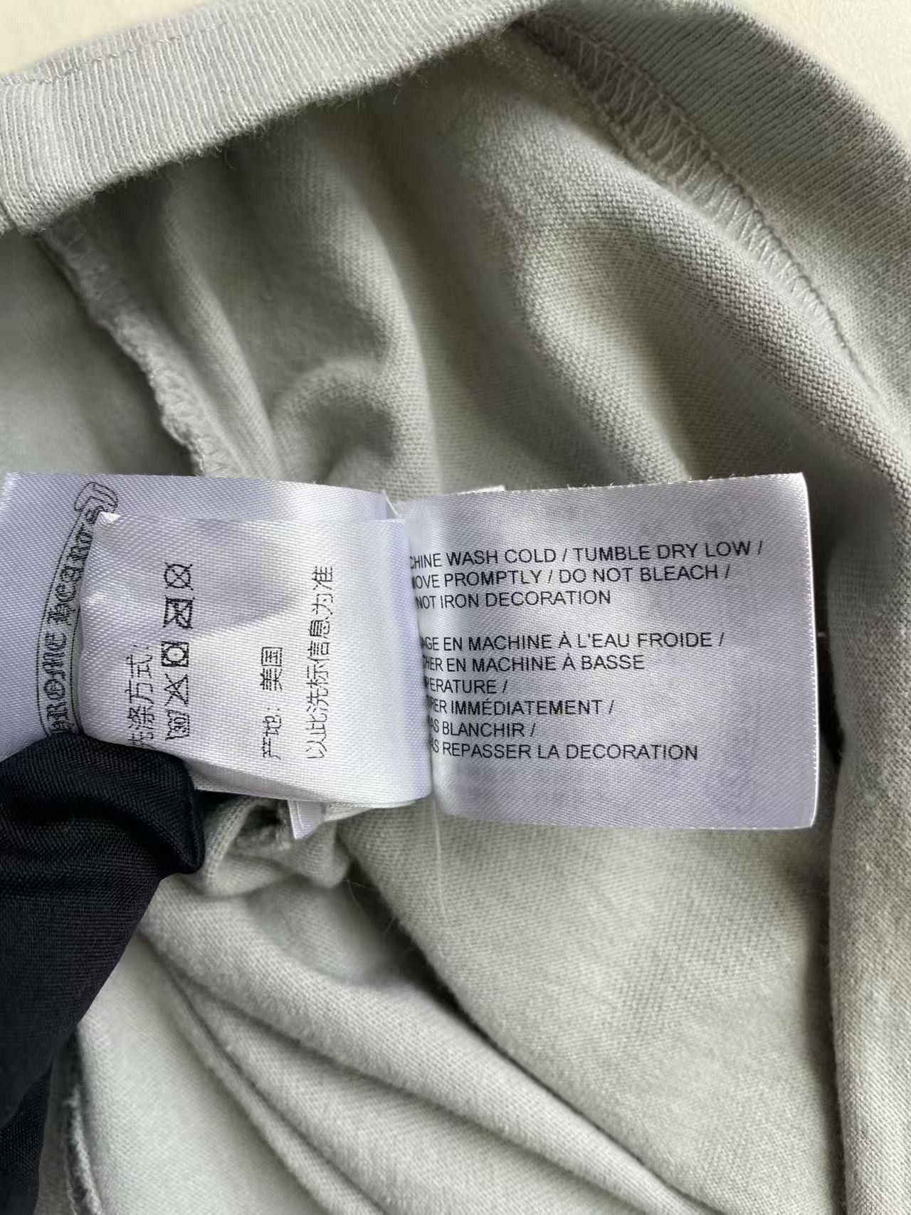 Chrome Hearts Chrome Hearts Matty Boy Grey Suggest Short Sleeve Tee Size US XS / EU 42 / 0 - 12 Thumbnail