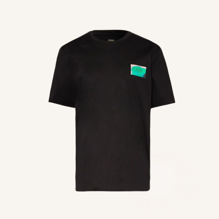 Fendi o1loc1c0824 T-Shirt in Black Size US M / EU 48-50 / 2 - 1 Thumbnail