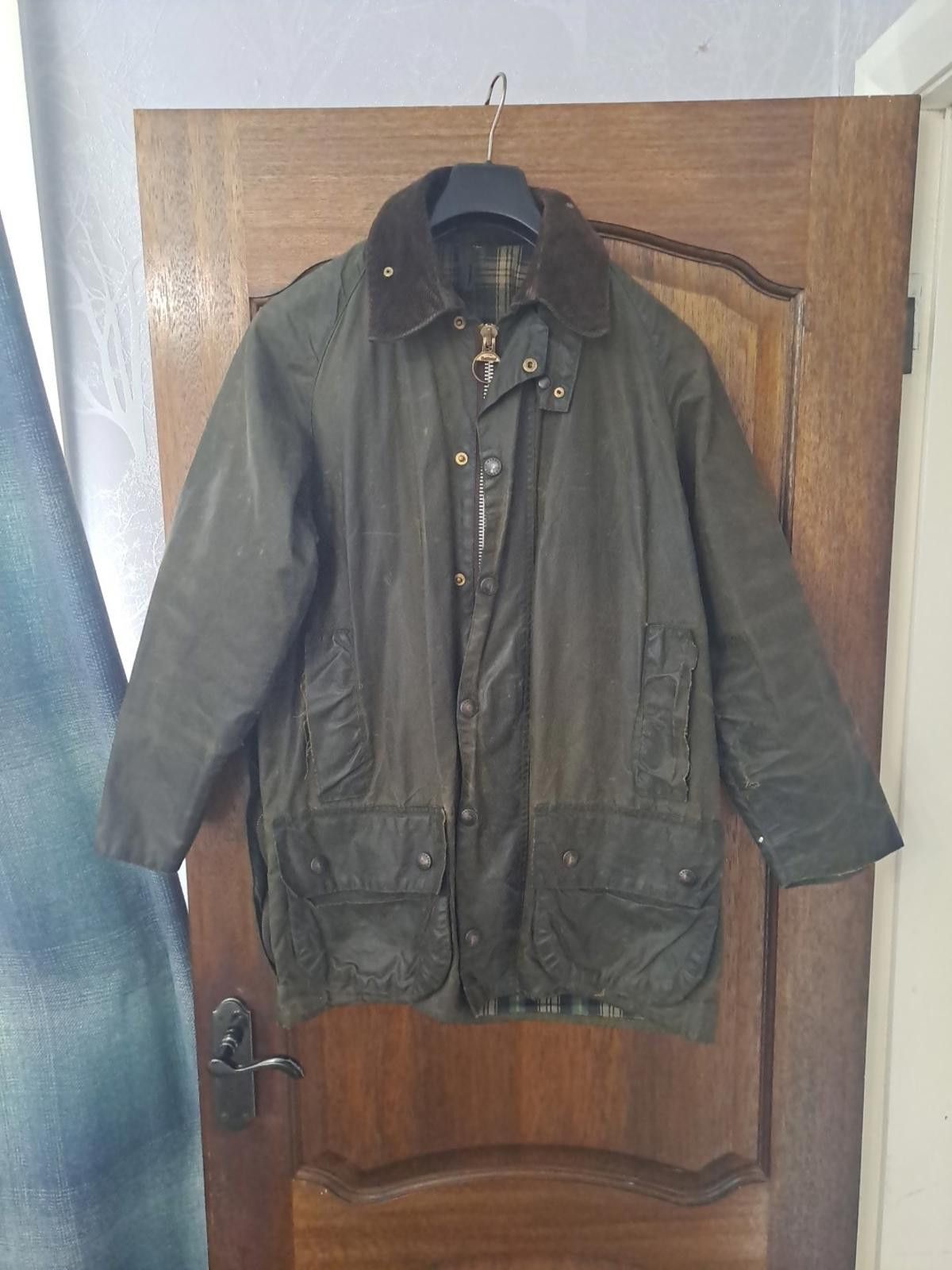 Barbour Barbour Beaufort Wax Jacket Green C38/97cm Olive Full Zip Size US M / EU 48-50 / 2 - 1 Thumbnail