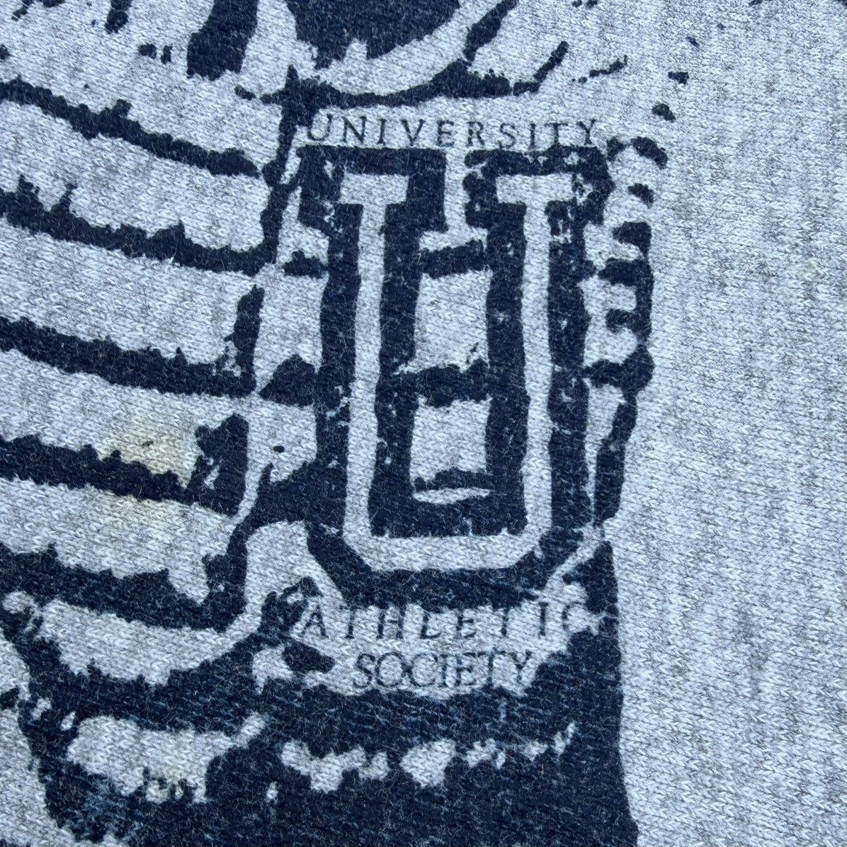 Vintage Vintage 80s University Athletic Society Baggy Sweatshirt Size US L / EU 52-54 / 3 - 8 Thumbnail