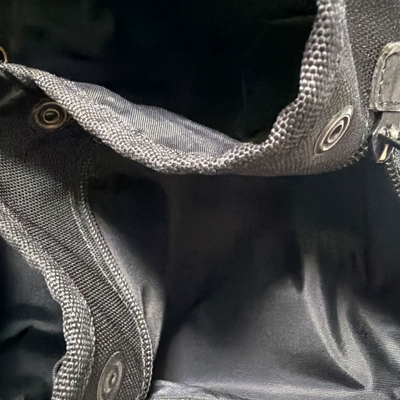 Rue Porter Porter Yoshida Cordura Canvas Sling Shoulder Bag Camp Hiking Trail City Japan OS Black Unisex Adults Crossbody Nylon Carry Bag Size ONE SIZE - 8 Thumbnail