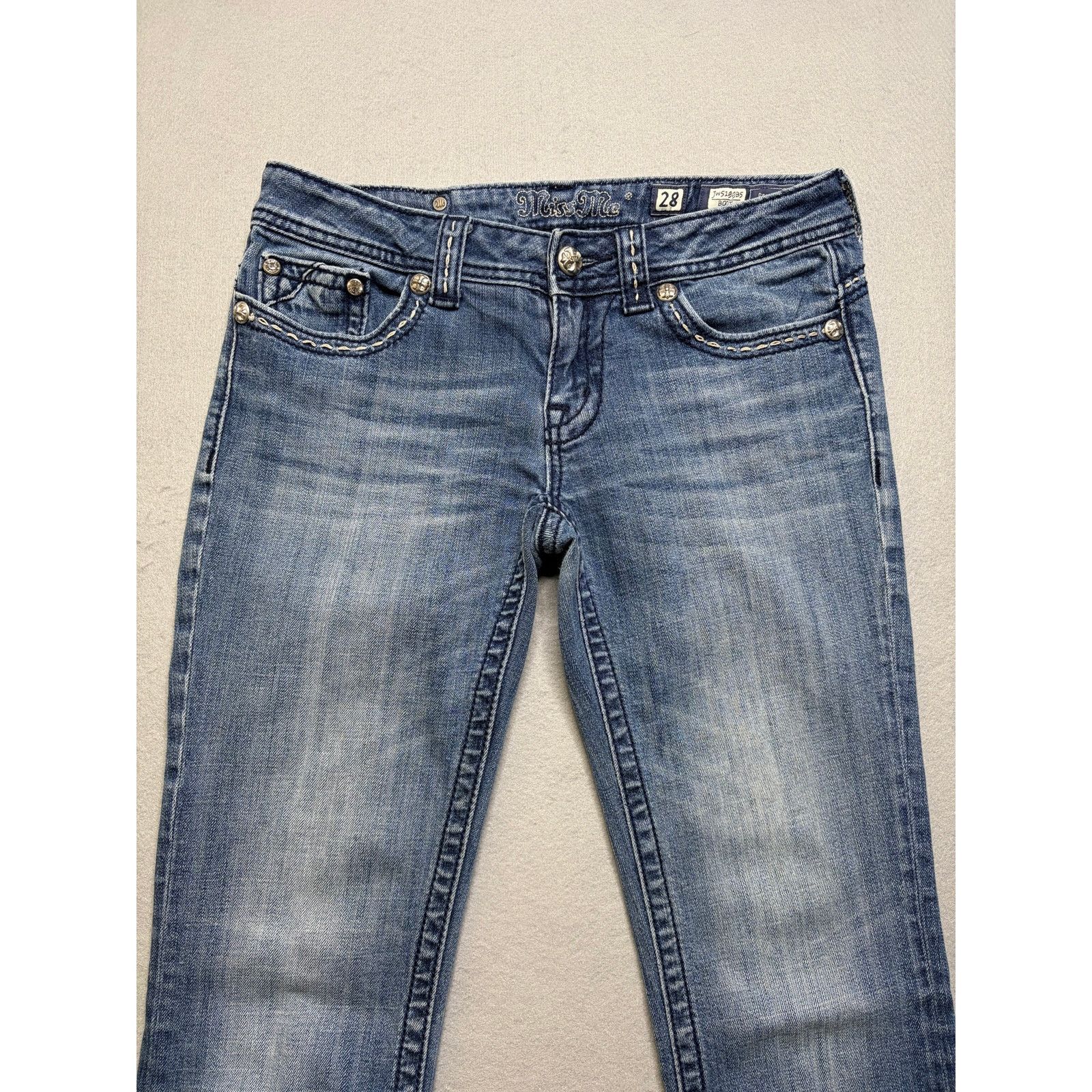 Miss Me Y2K Miss Me Bootcut Jeans Women’s Size 28 Distress Flare Size 28" / US 6 / IT 42 - 11 Thumbnail