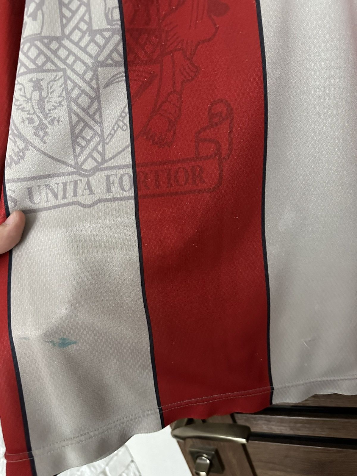 Asics 1996/1997 Stoke City Asics Vintage Soccer Jersey T-Shirt Kit Size US XL / EU 56 / 4 - 13 Thumbnail