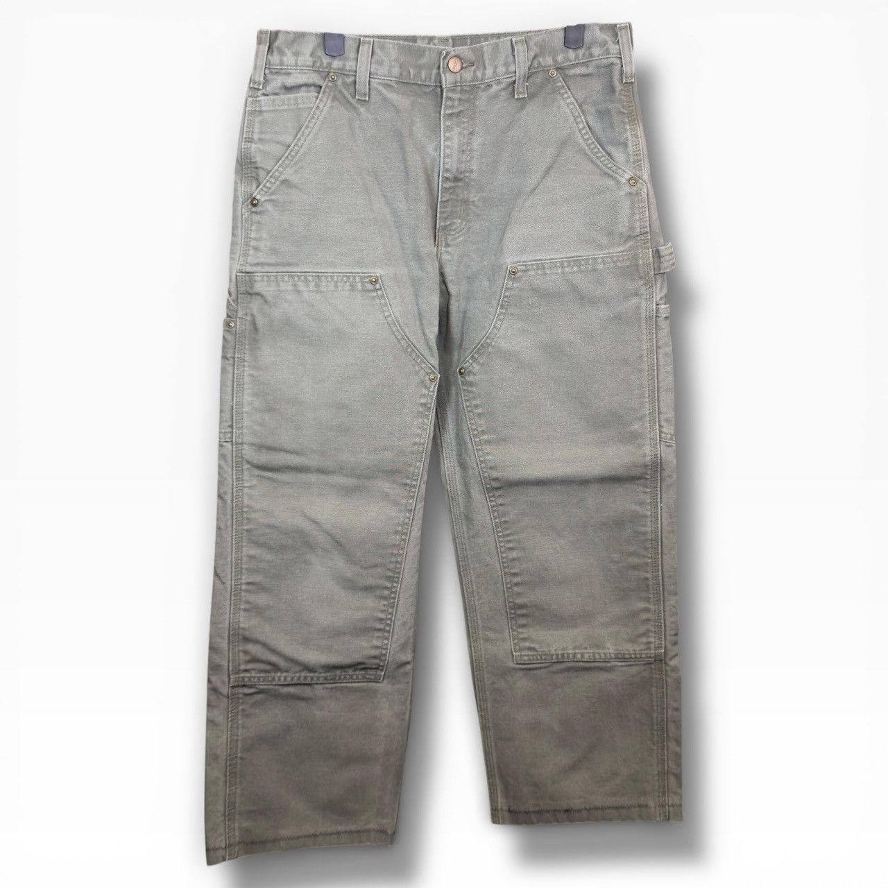 Carhartt Vintage Y2K Carhartt B136 Double Knee Carpenter Pants Size US 32 / EU 48 - 1 Thumbnail
