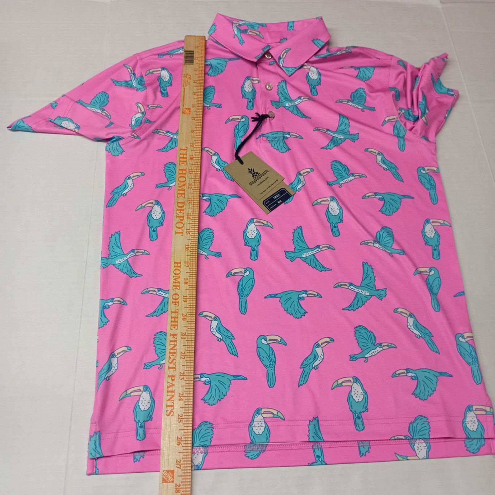 Chubbies Chubbies Men's S Lightweight Performance Golf Polo 2.0 NEW Size US S / EU 44-46 / 1 - 6 Thumbnail