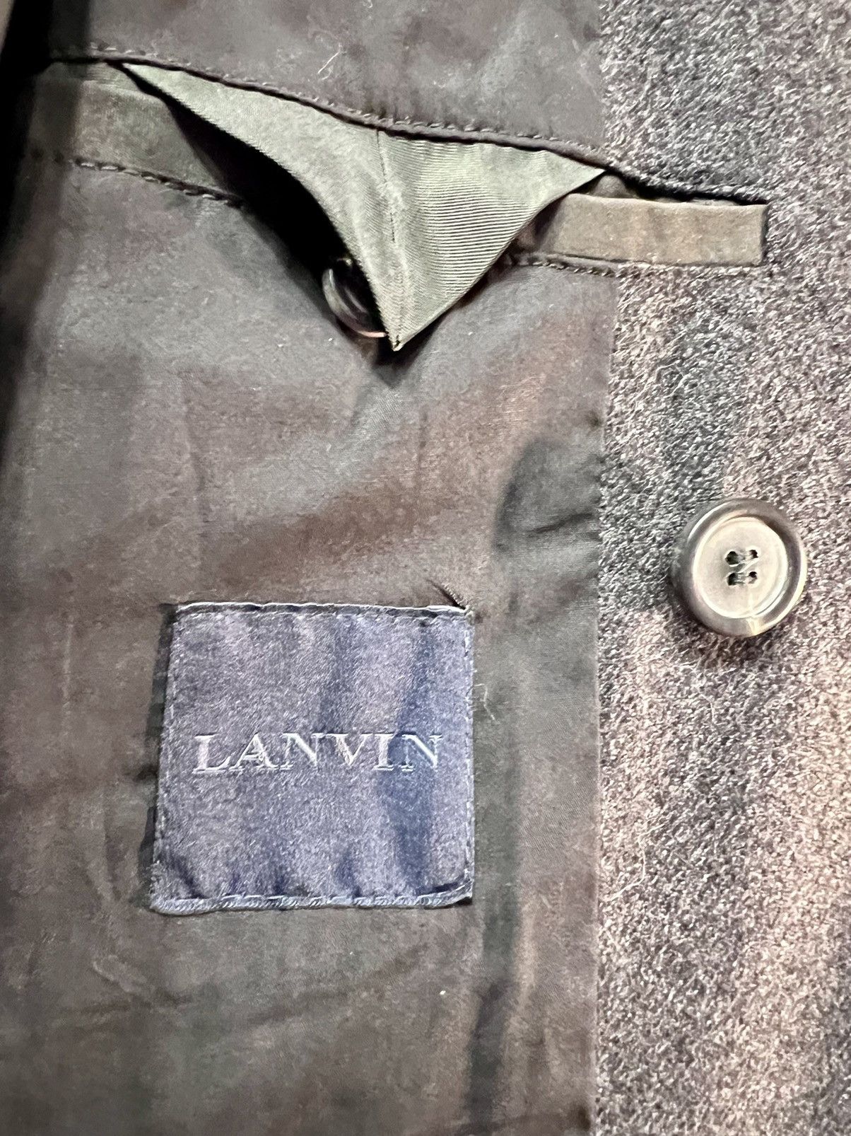 Lanvin LANVIN tech heavy jacket constructed on wool Size US L / EU 52-54 / 3 - 9 Thumbnail