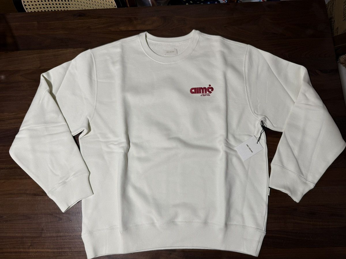 Aimé Leon Dore Sound of New York Crewneck Cream Size XL