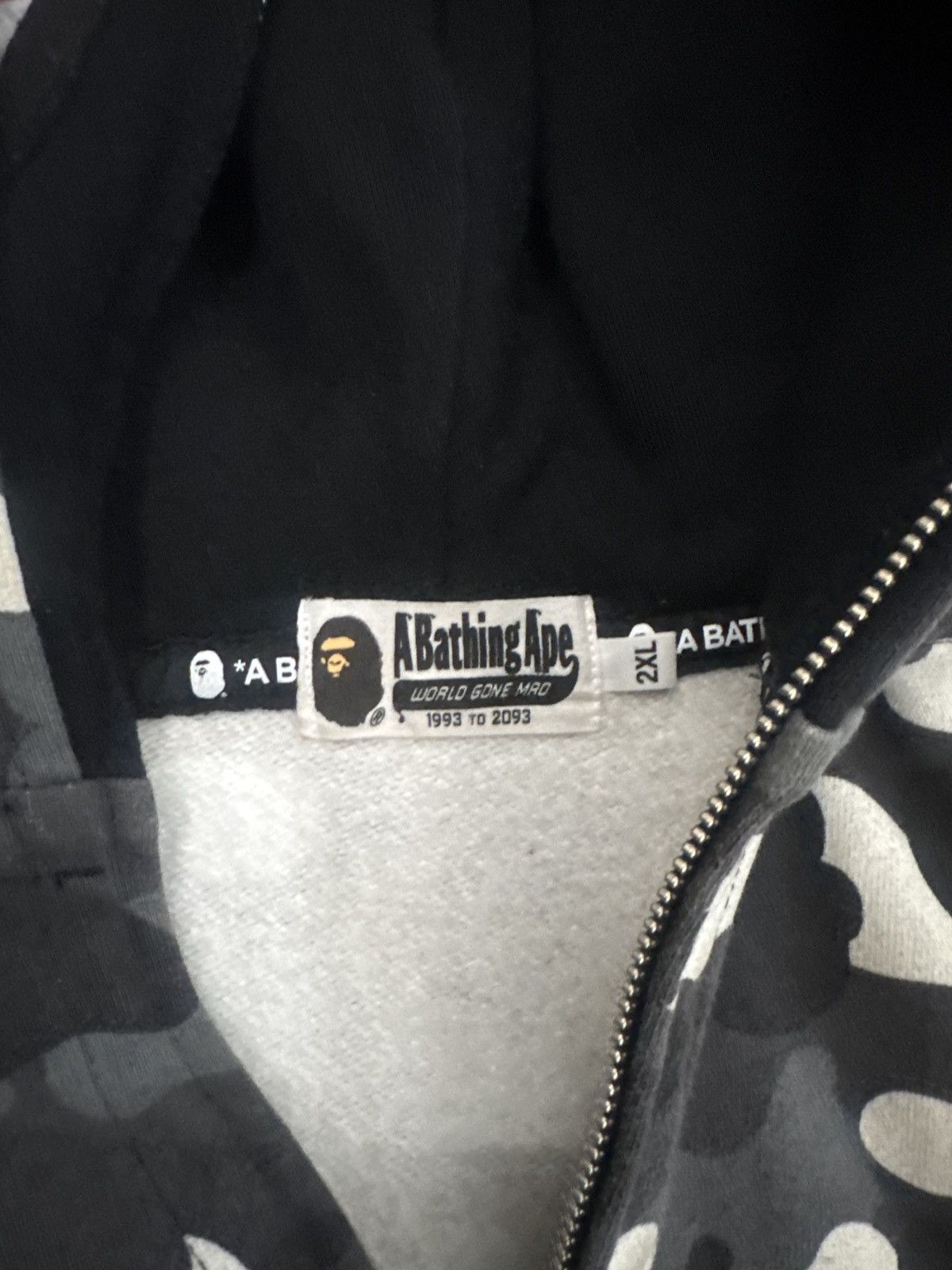 Bape Bape hoodie double hood Size US XXL / EU 58 / 5 - 2 Thumbnail